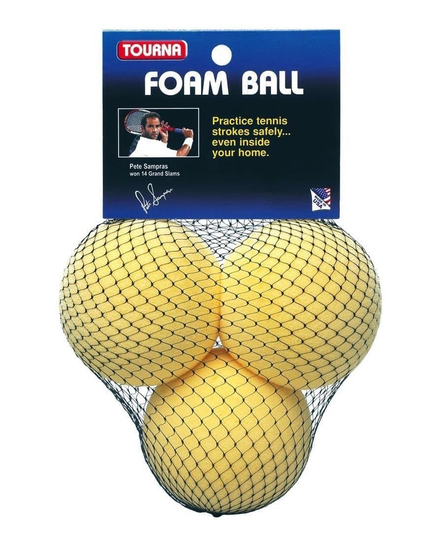 Unique Sports Tourna Youth Tennis Set of 3 Practice Foam Tennis Balls