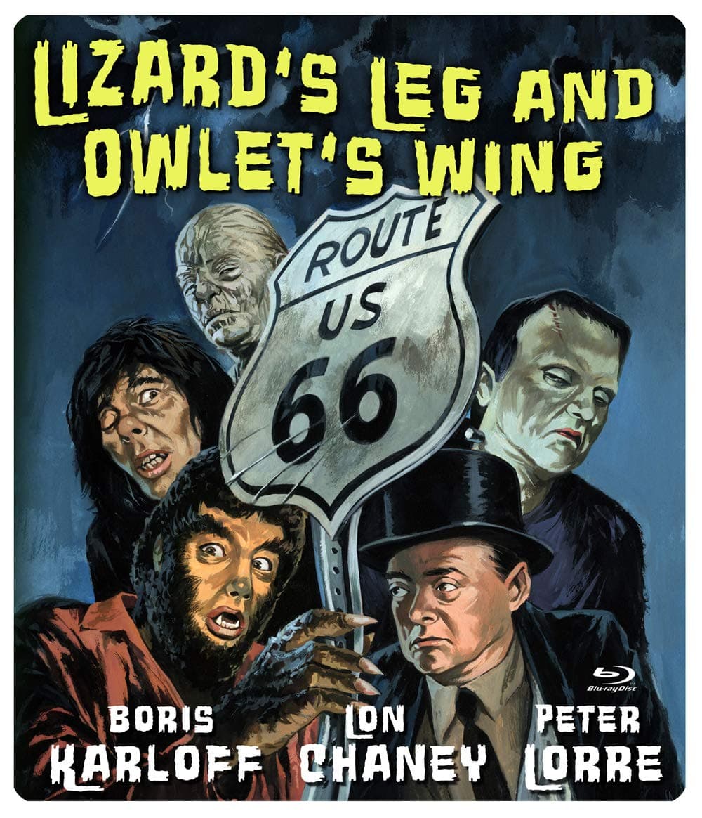ROUTE 66 - LIZARD'S LEG AND OWLET'S WING - BORIS KARLOFF, LON CHANEY, PETER LORRE
