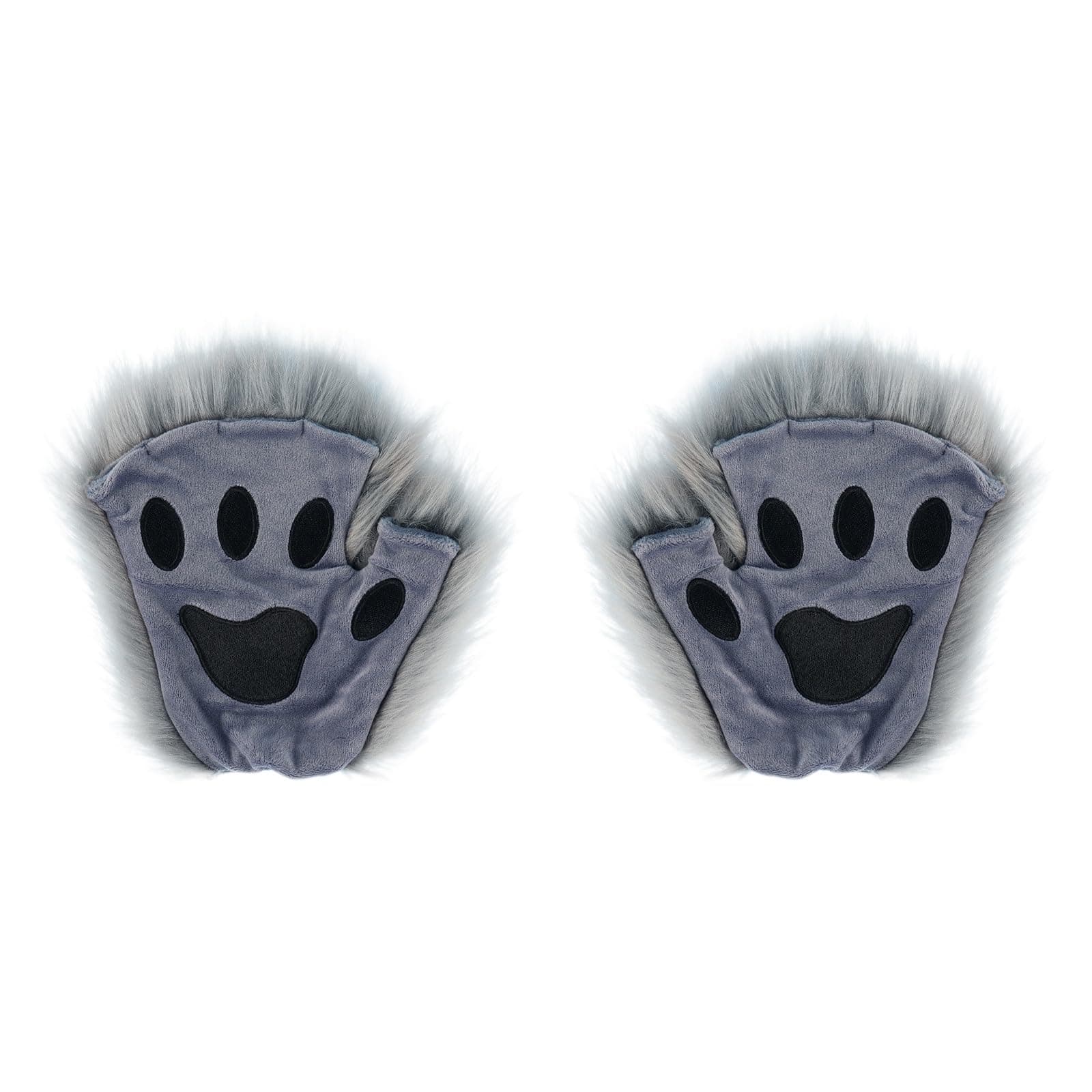 Halloween Cat Gloves Cosplay Accessories Portable Half Finger for Warm Winter Lipstick Queen Medieval Tinted Lips 'lixir, b, One Size