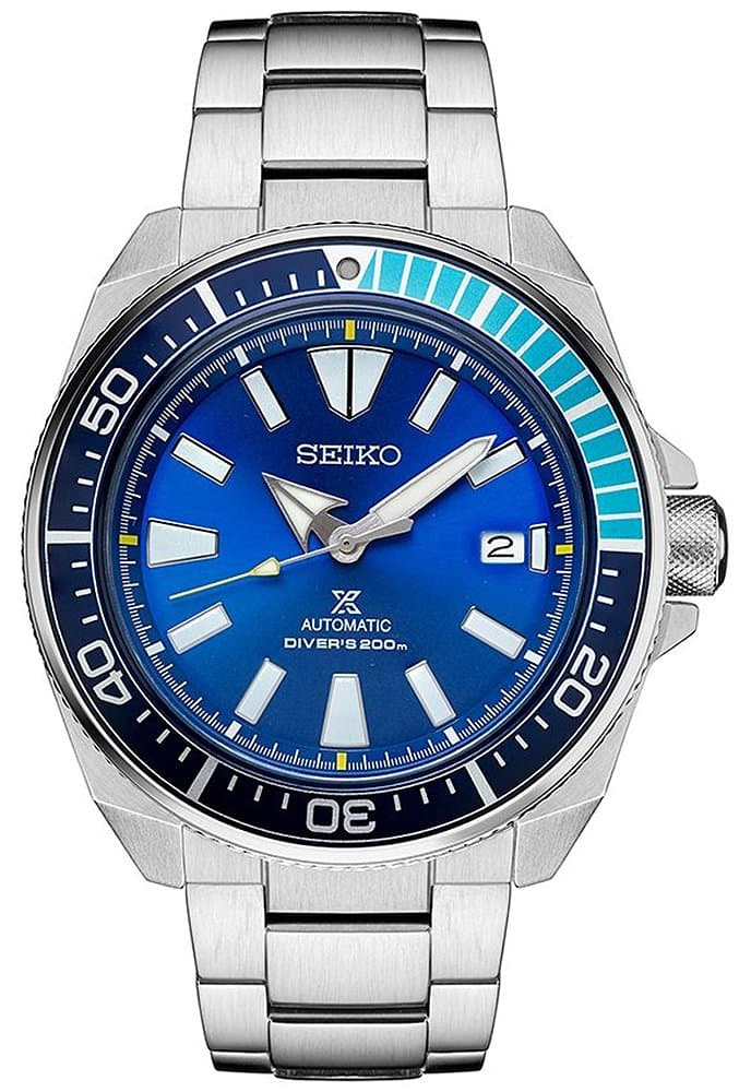 Seiko Prospex Samurai "BLUE LAGOON" Men's Automatic Limited Edition Watch SRPB09