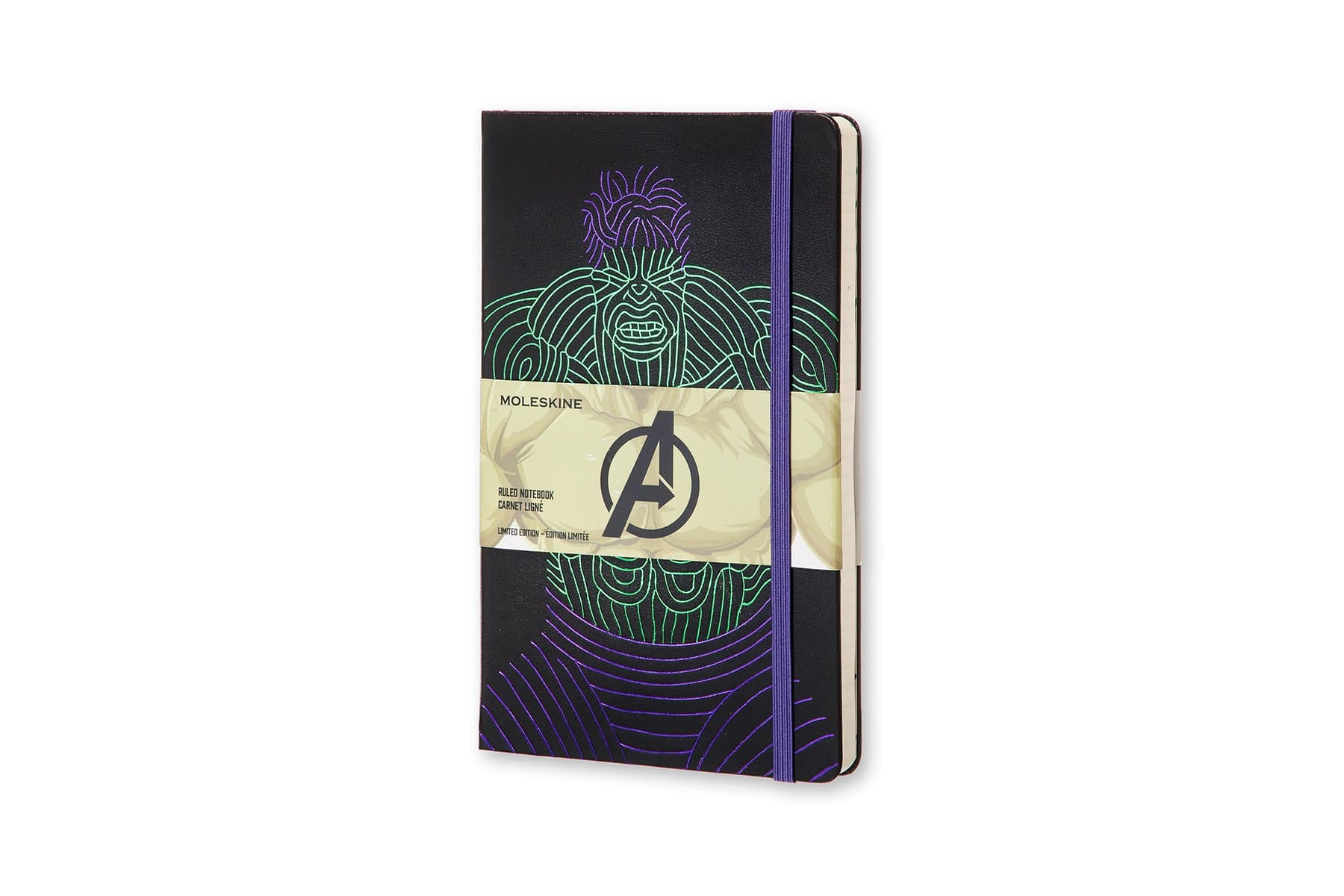 Moleskine The Avengers Limited Edition Notebook Large Ruled Hard - Hulk
