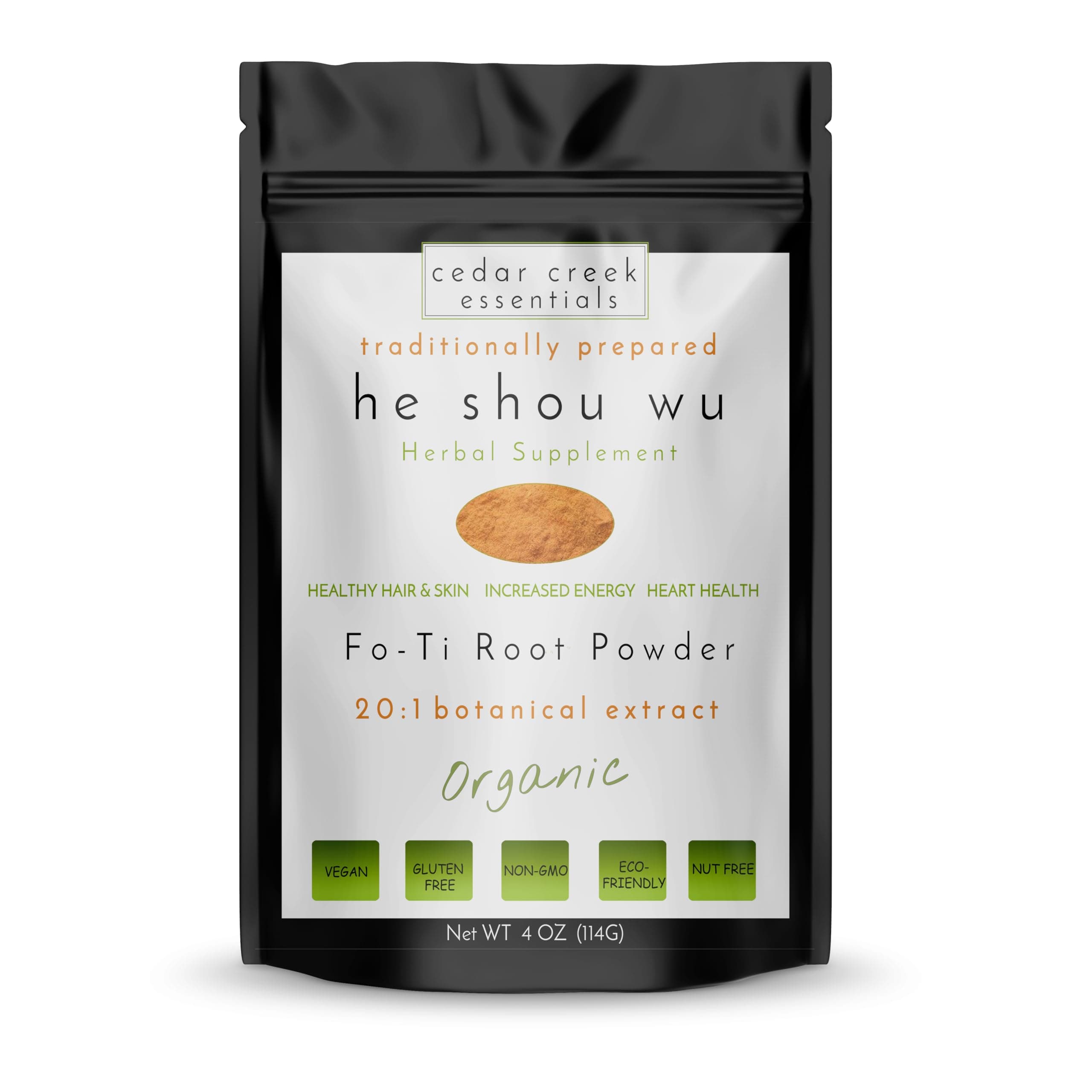 Fo-ti Root Extract Organic He Shou Wu 20:1 Cured Powder Concentrate