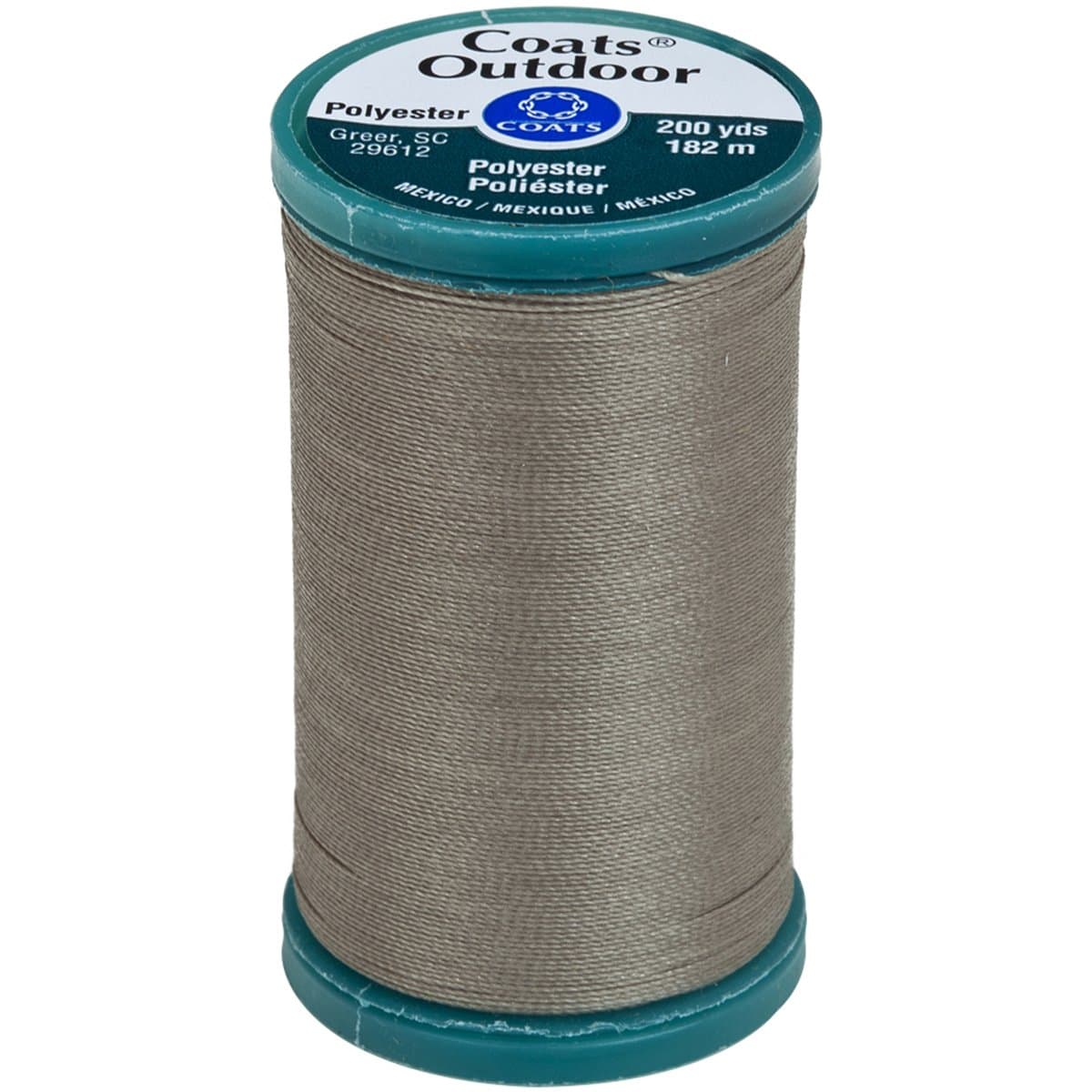 Coats 108553 Outdoor Living Thread 200yd, Steel