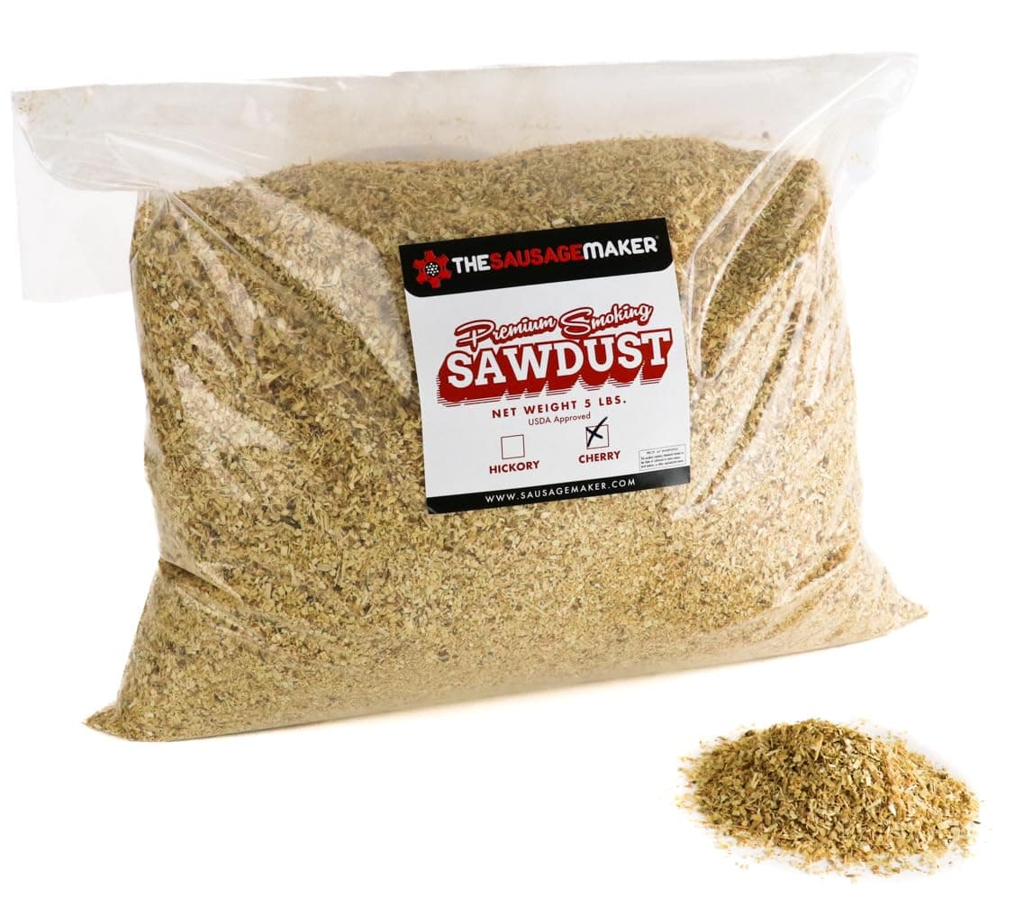 The Sausage Maker Tsm Cherry Sawdust For Smokers, Five Pound Bag