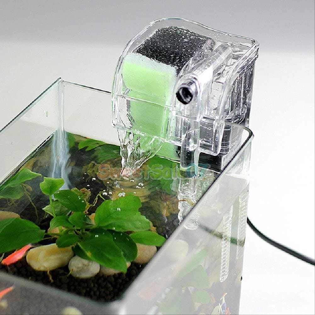 Noiseless Fish Tank Power Filter External Aquarium Fish Turtle Tank Water Pump aquarium filter