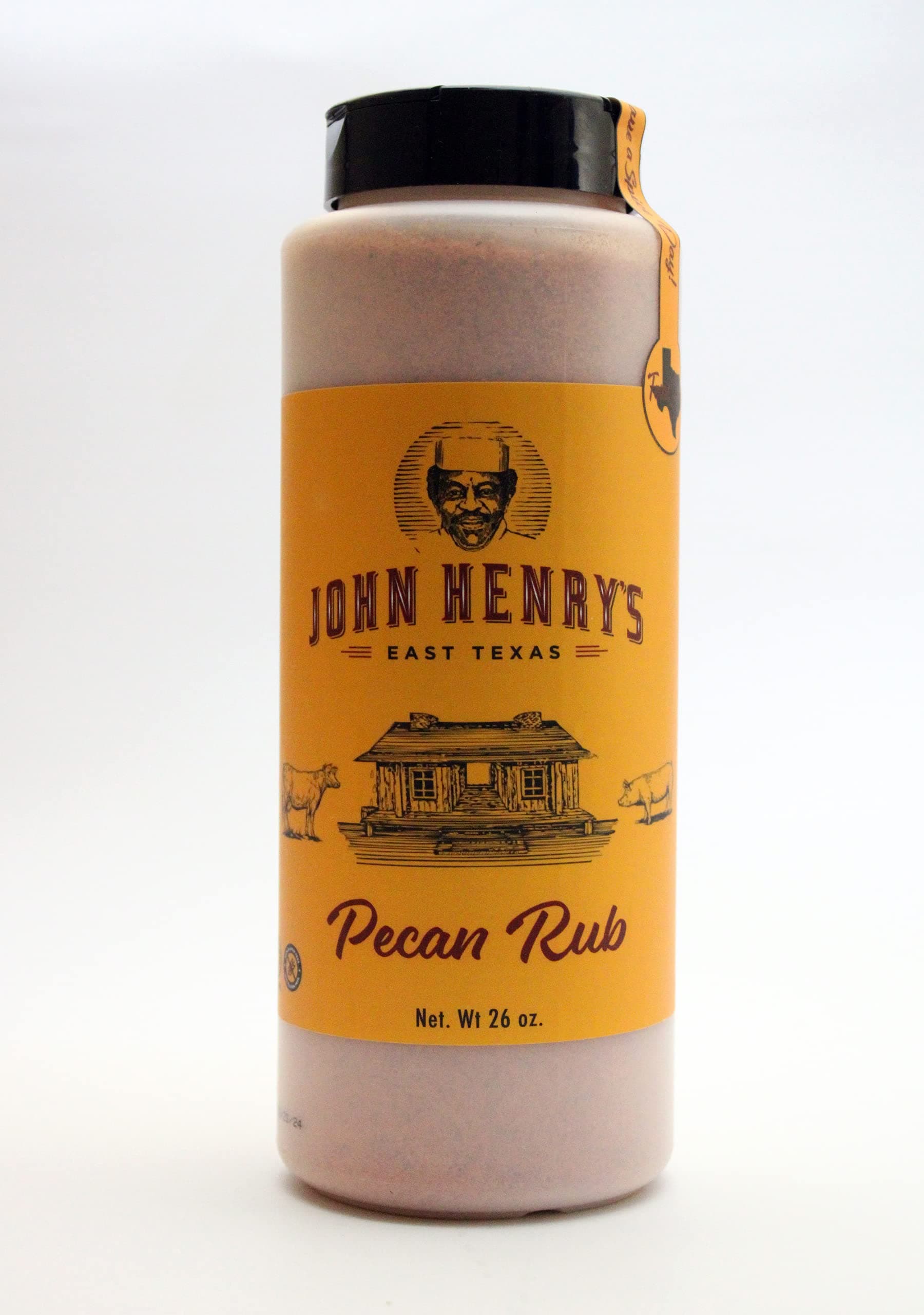 John Henry's Texas Size Pecan Rub BBQ Seasoning - 26 Ounce