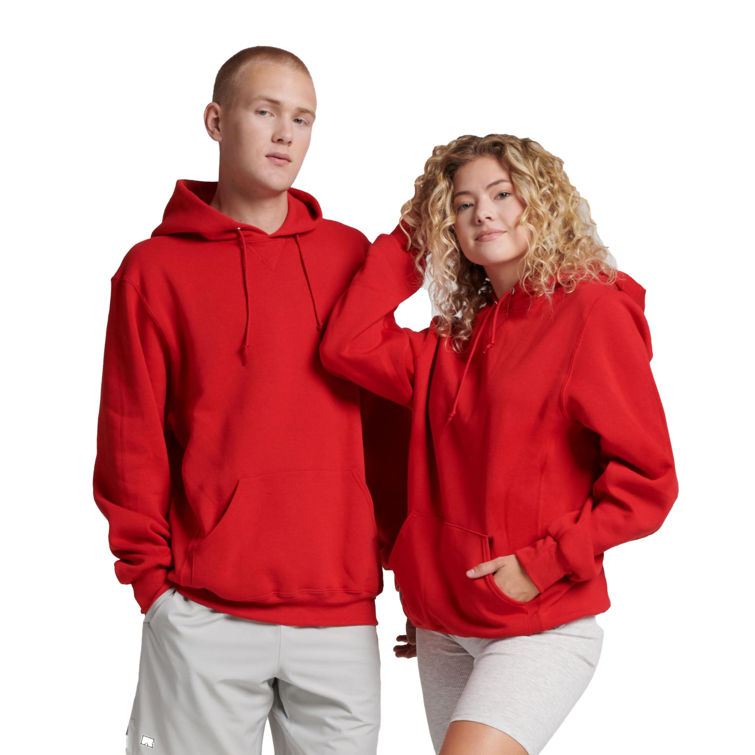 mens Dri-power Fleece Hoodies, Moisture Wicking, Cotton Blend, Relaxed Fit, Sizes S-4x