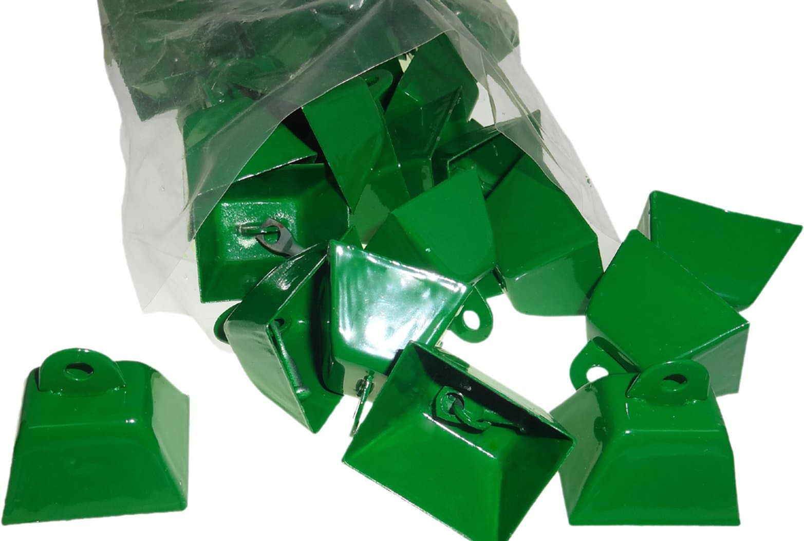 ACI PARTY AND SPIRIT ACCESSORIES 36 Piece Cowbells, Green