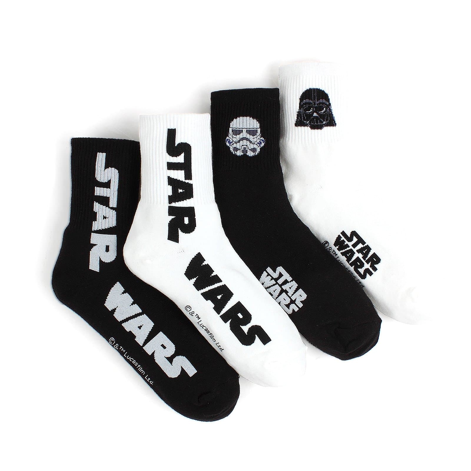 Star Wars Official Crew Socks (SW14) 4pairs