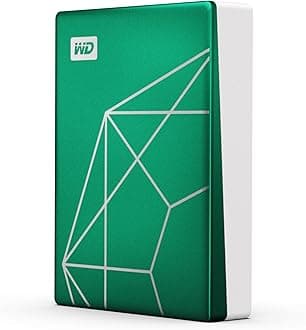 6TB My Passport Ultra, Portable external storage, External hard drive, Software with defense against ransomware, backup and password protection - 20th Emerald Anniversay Edition