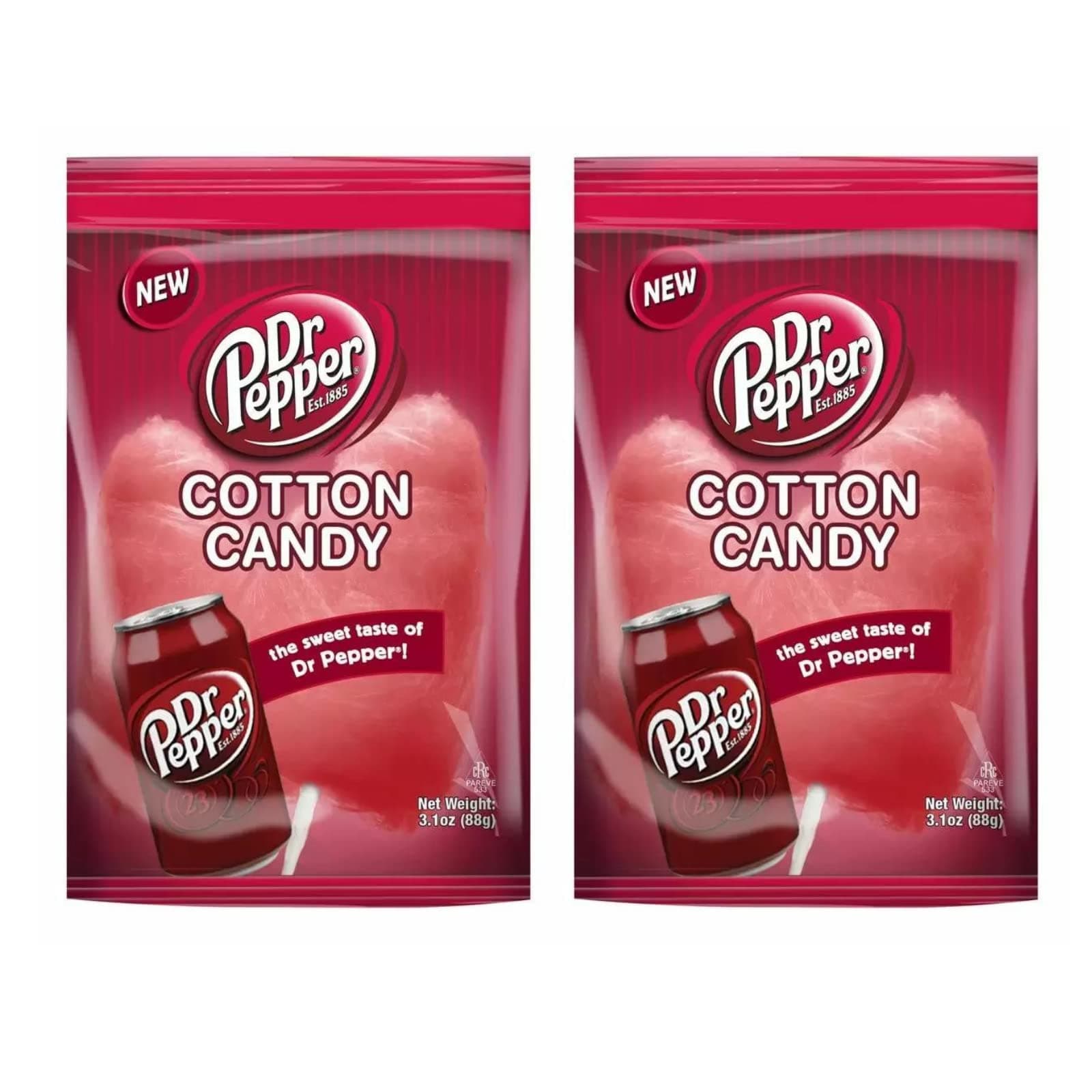 Cc1st Customers Come 1st Dr Pepper Cotton Candy Floss Bag 88g - Pack of 2