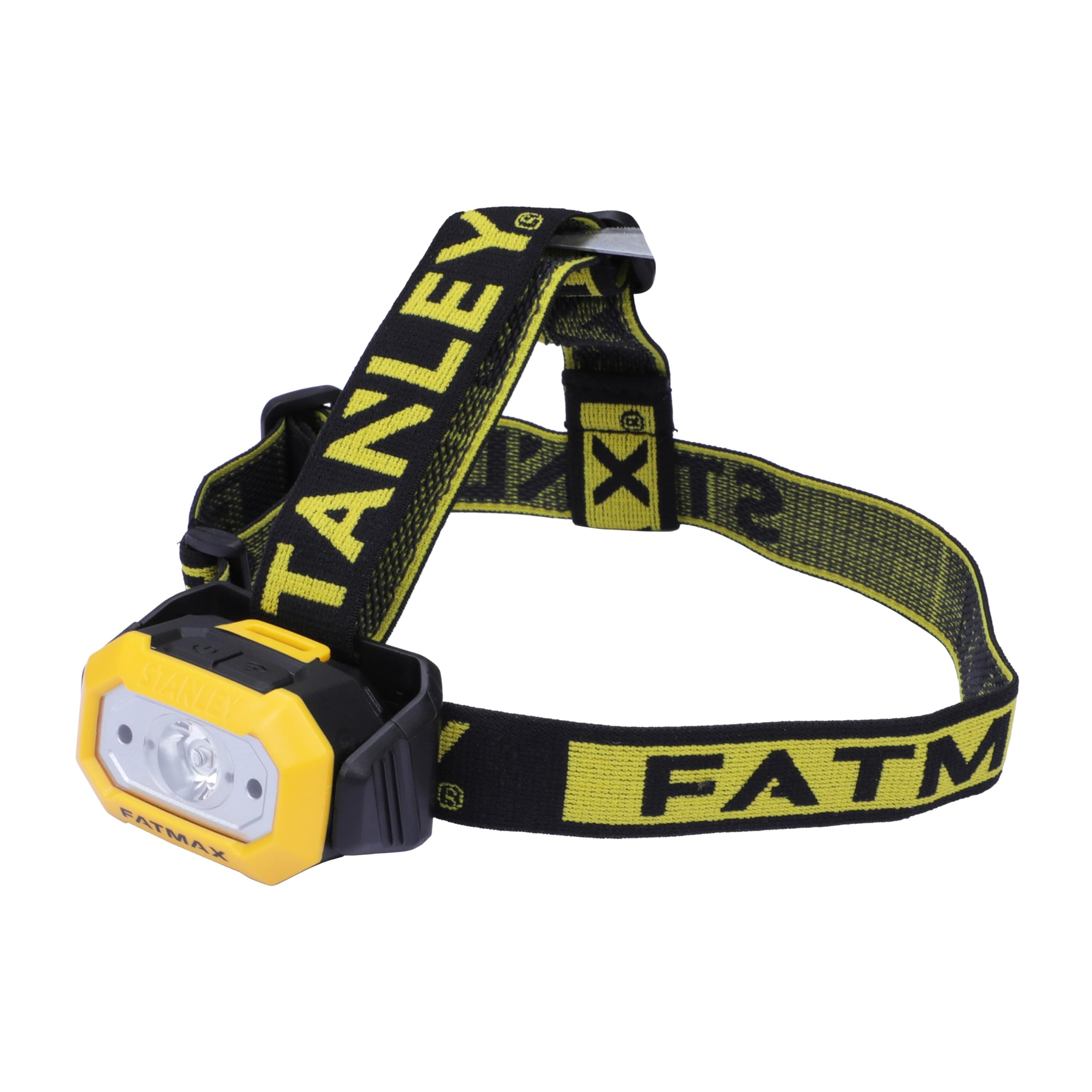 Stanley FMHT81509-0 200LM FATMAX Motion Sensor LED Head Lamp with Beam Distance of 75m to 225m with 3XAAA Battery, 6 Months Warranty, Yellow & Black