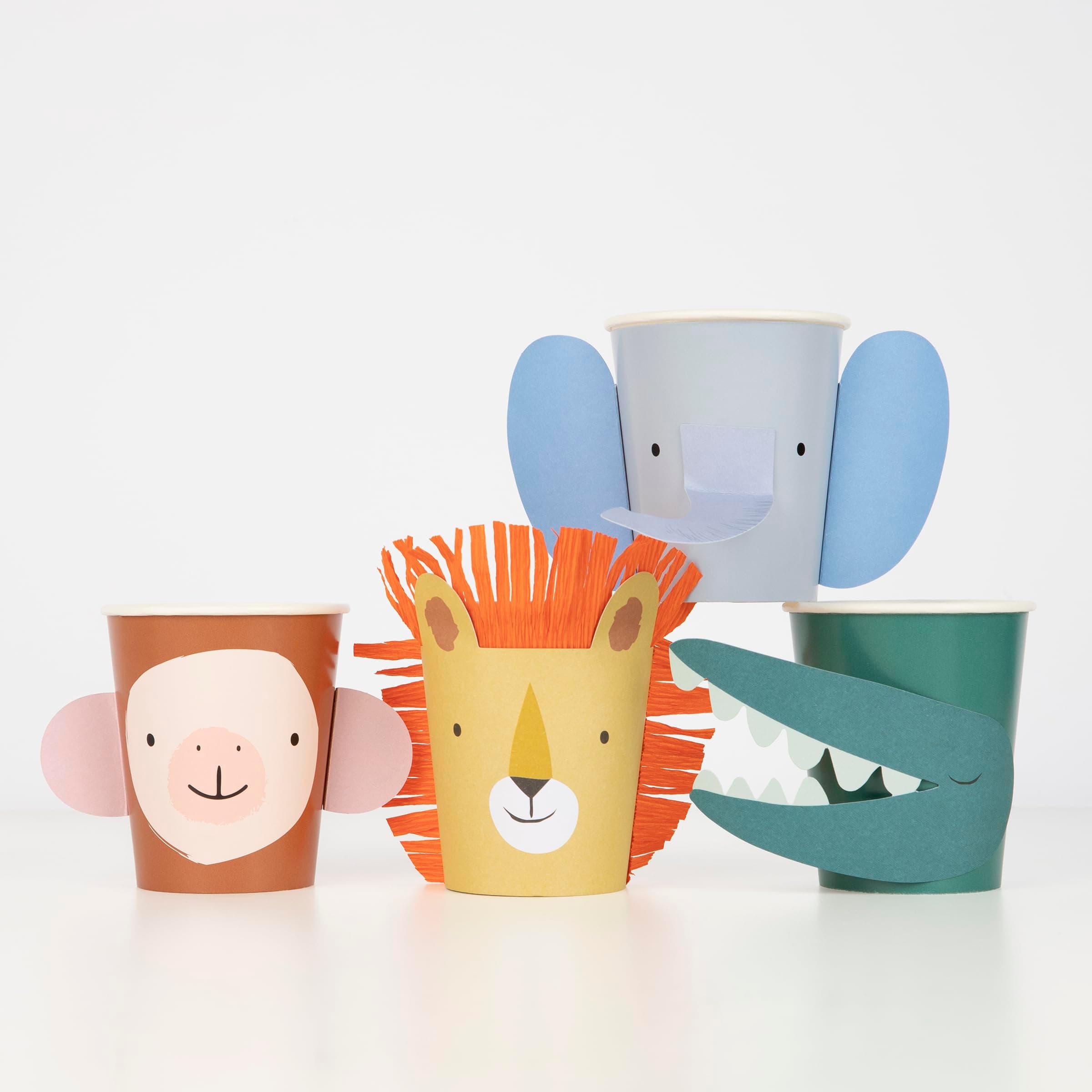 Animal Parade Character Cups (Pack of 8)