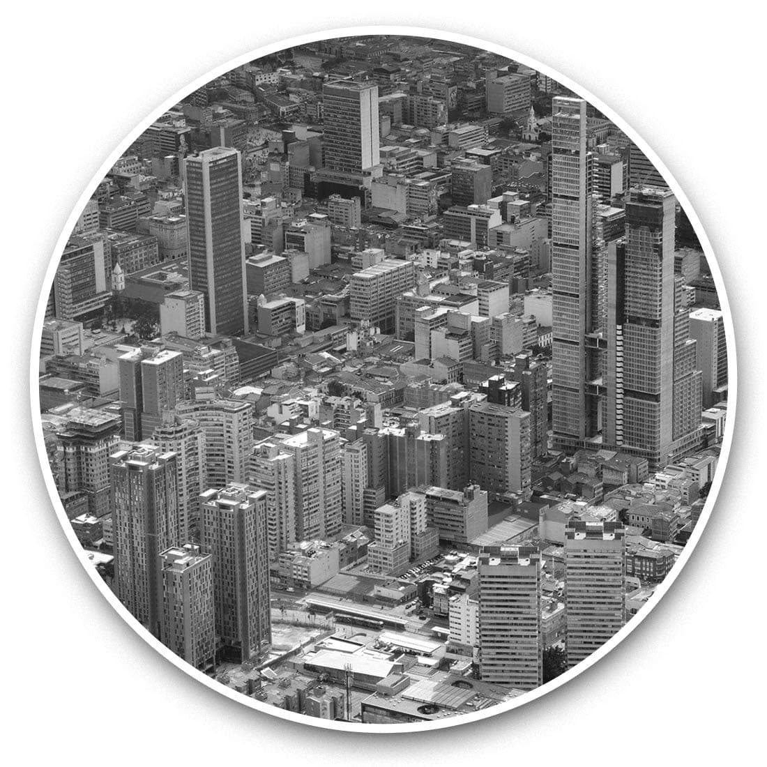 2 x 15cm Vinyl Stickers - Bogota Colombia City Cityscape 42612