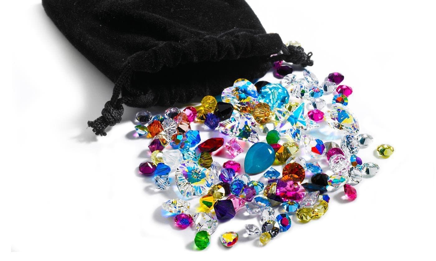 50.00 CTTW Assortment of Loose Swarovski Crystals for jewelry making swarovski stones