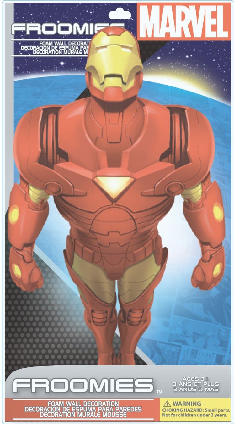 Marvel Handcut Froomies Foam Wall Decorations - Iron Man