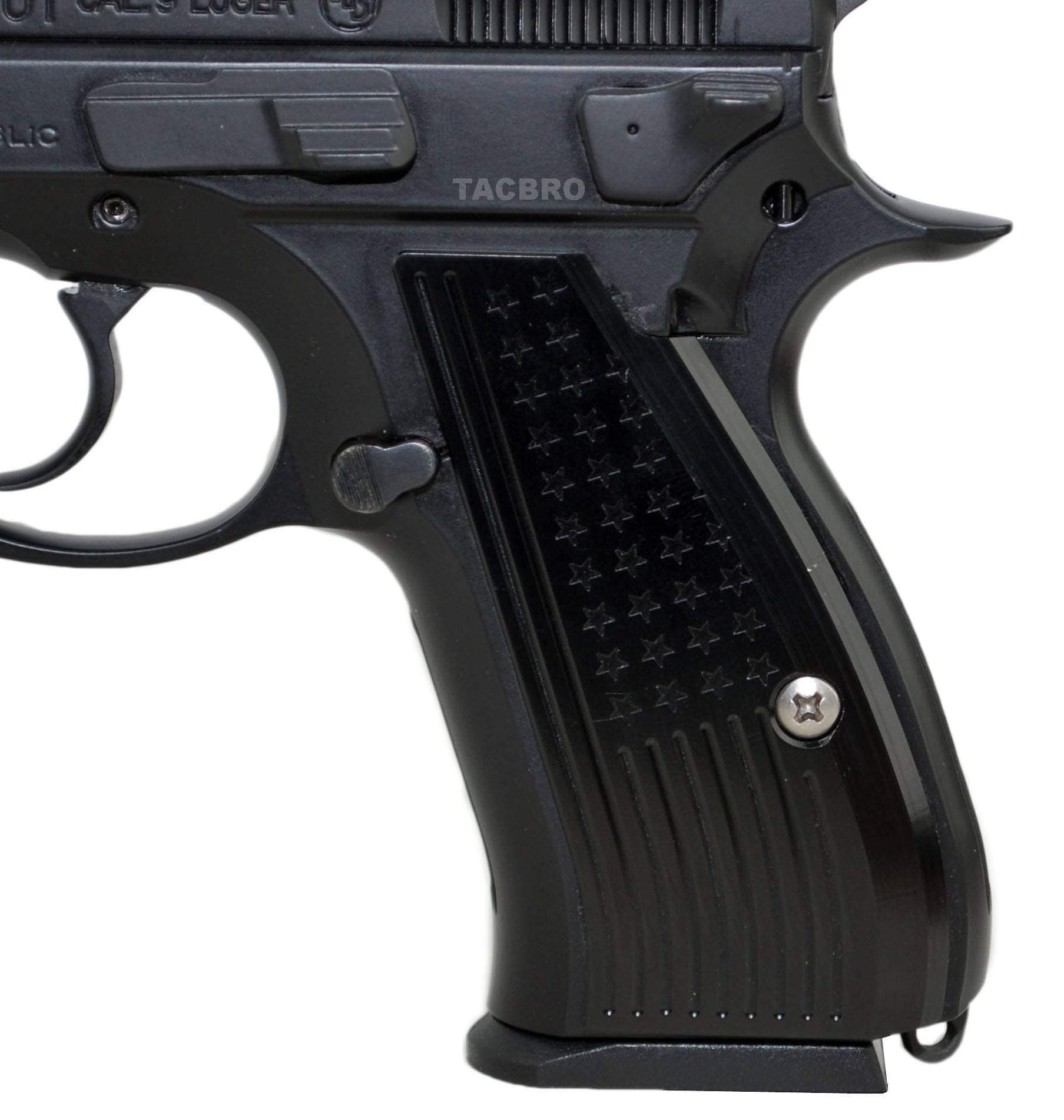 DEALS US CZ 75/85 Compact Aluminum Grips, CZ P-01, P100, C100，T100, PCR, CZ 75 D, Screws Included