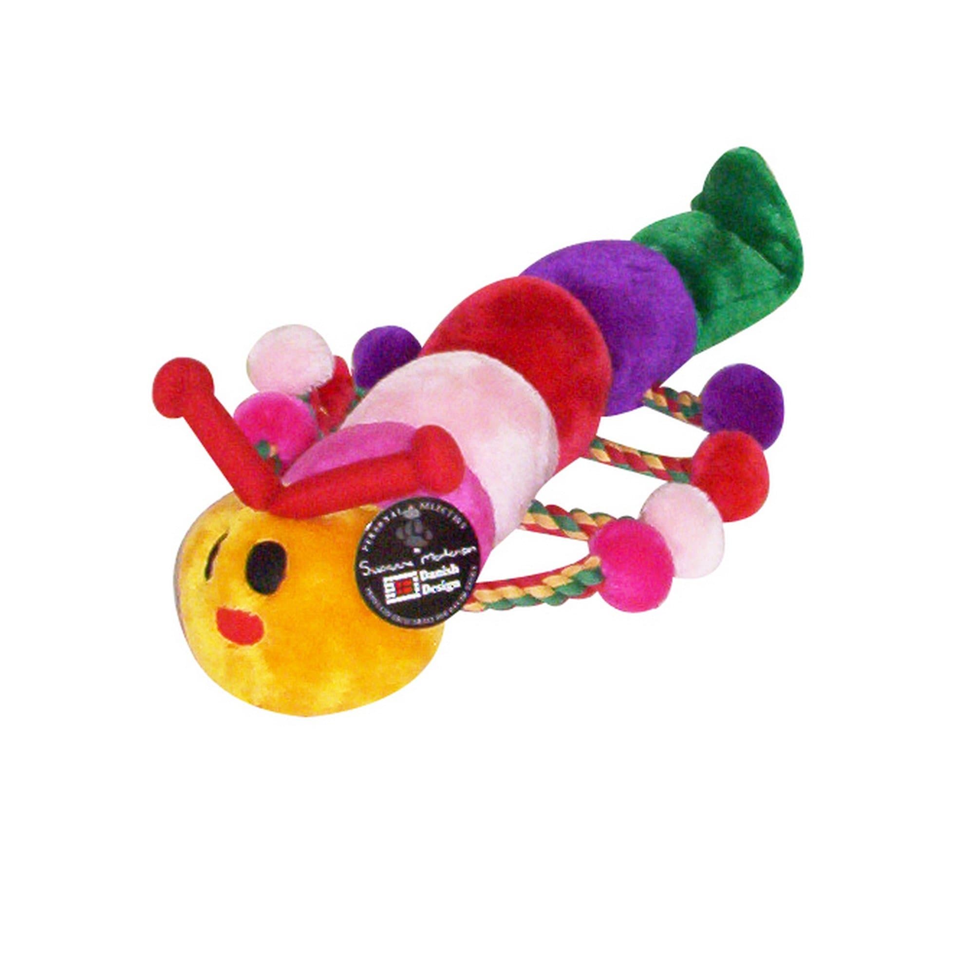 Danish DesignCleo The Caterpillar Large Plush Puppy/Dog Rope Toy