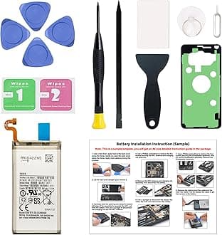 New Upgraded Battery for Galaxy S9, EB-BG960ABA EB-BG960ABE Replacement Battery Compatible with Samsung Galaxy S9, with Repair Tools & Instruction
