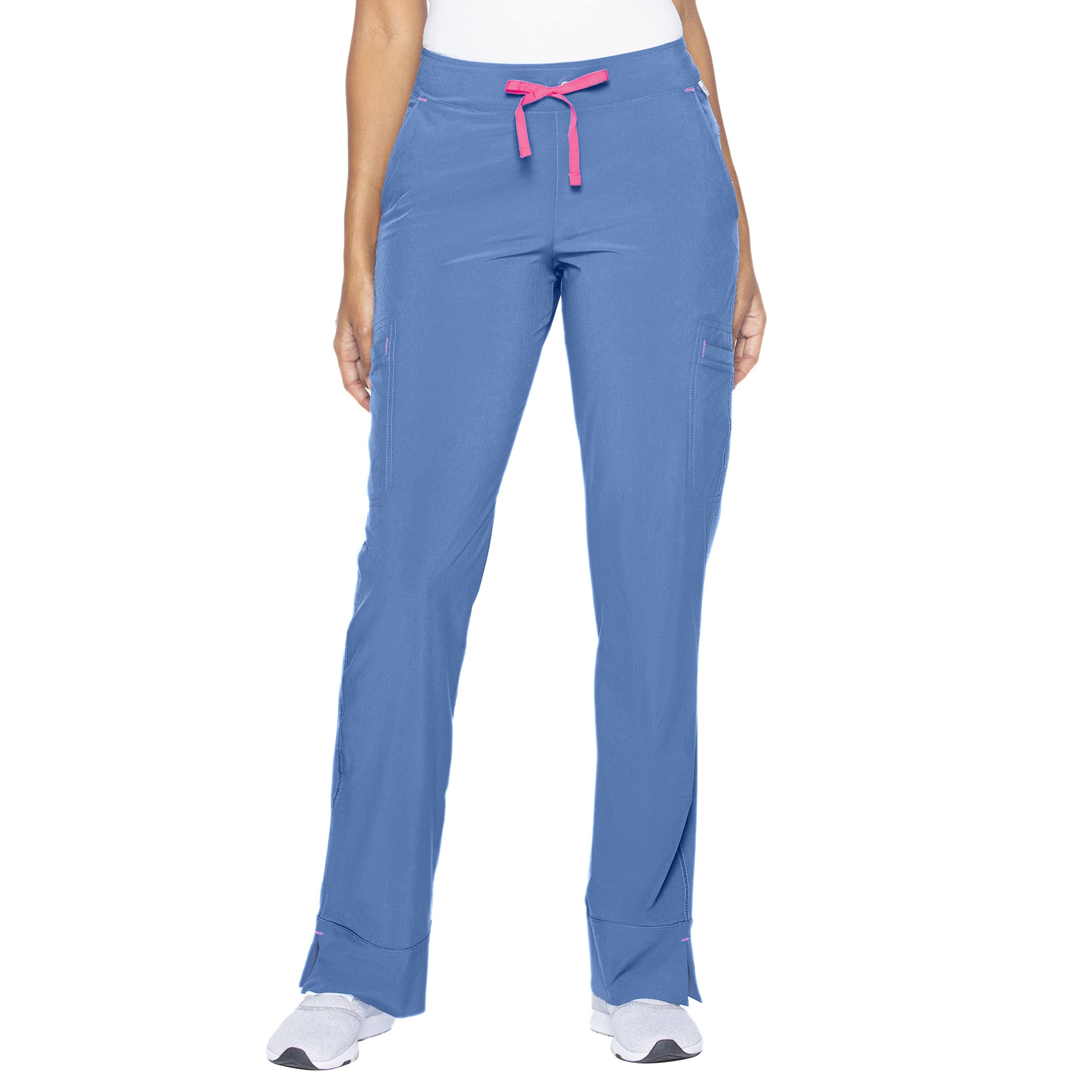 Smitten Hottie Slim-Fit 4-Pocket Scrub Pants For Women S201002