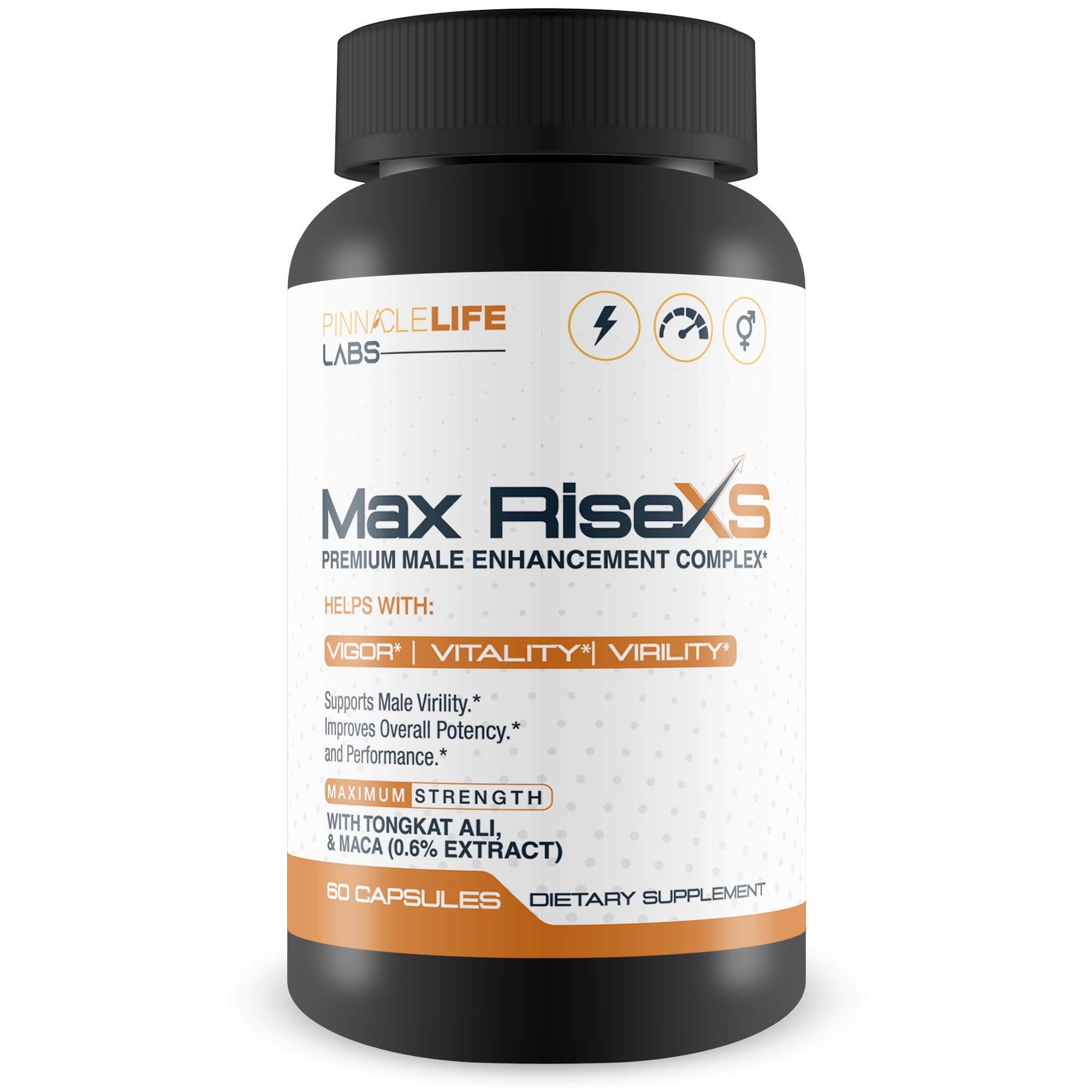 Max Rise XS- Premium Enhancement Complex- Helps With Vigor Vitality Virality- Supports Male Vitality