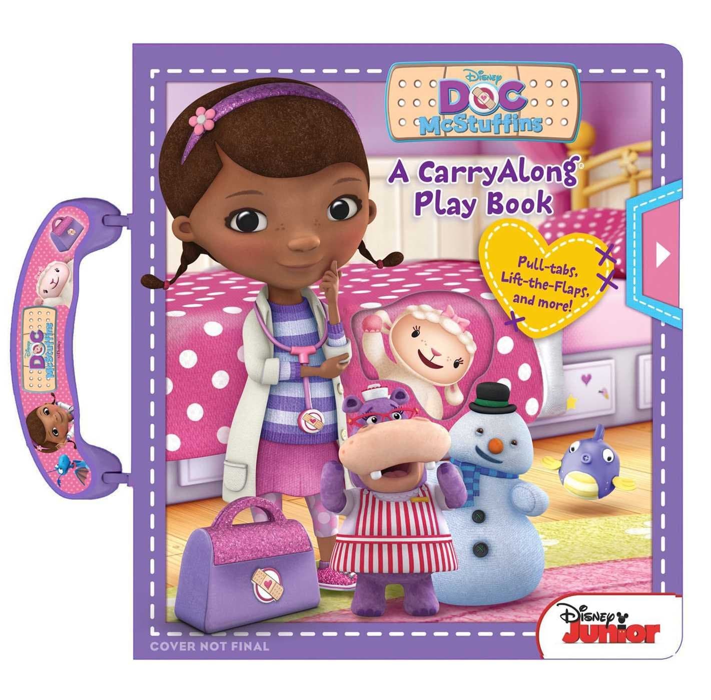 Disney Doc McStuffins: A CarryAlong Play Book (Carry Along Books) Board book – Lift the flap, August 26, 2014