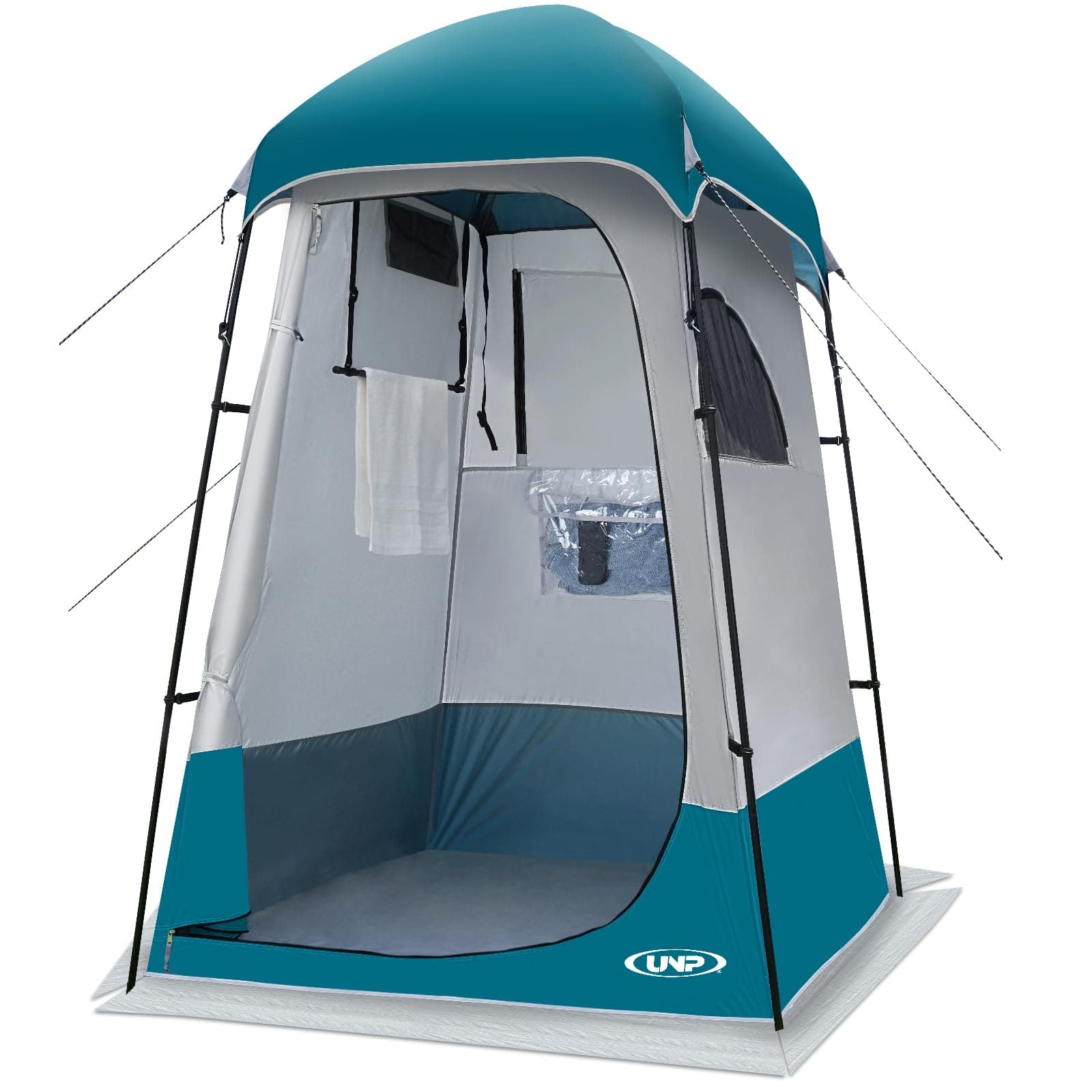 unp Shower Tent, Outdoor Camping Privacy Shelter-Dressing Changing Room-Portable Toilet Tent for Hiking Sun Shelter Picnic Fishing