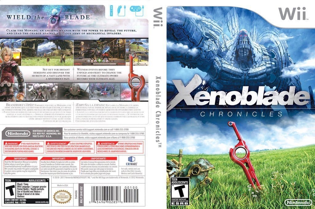 XenoBlade Chronicles