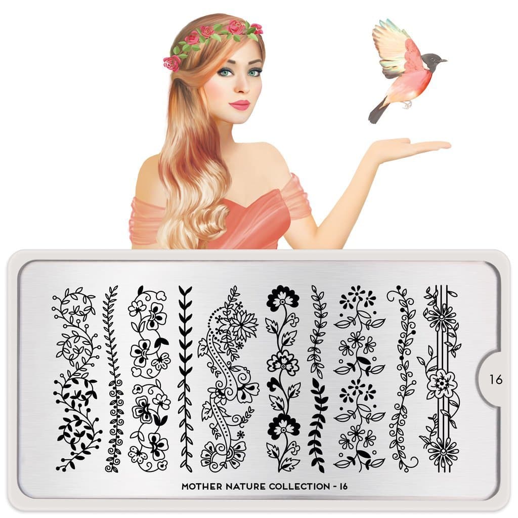 MoYou-London Mother Nature Plate Collection 16