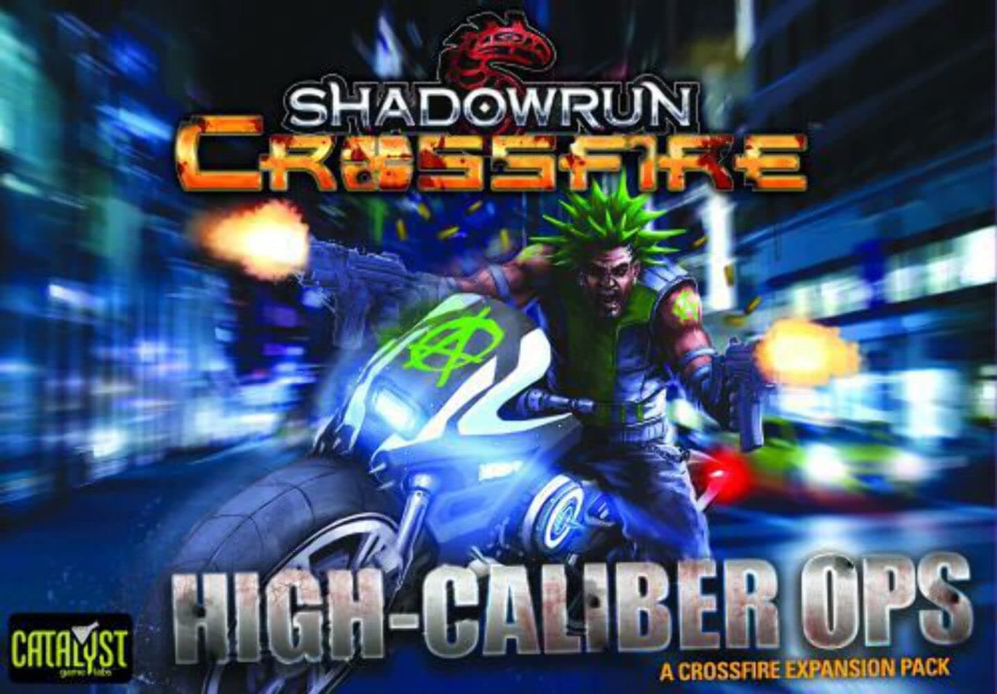 catalyst games Shadowrun Crossfire Mission 1 High Calib Board Game