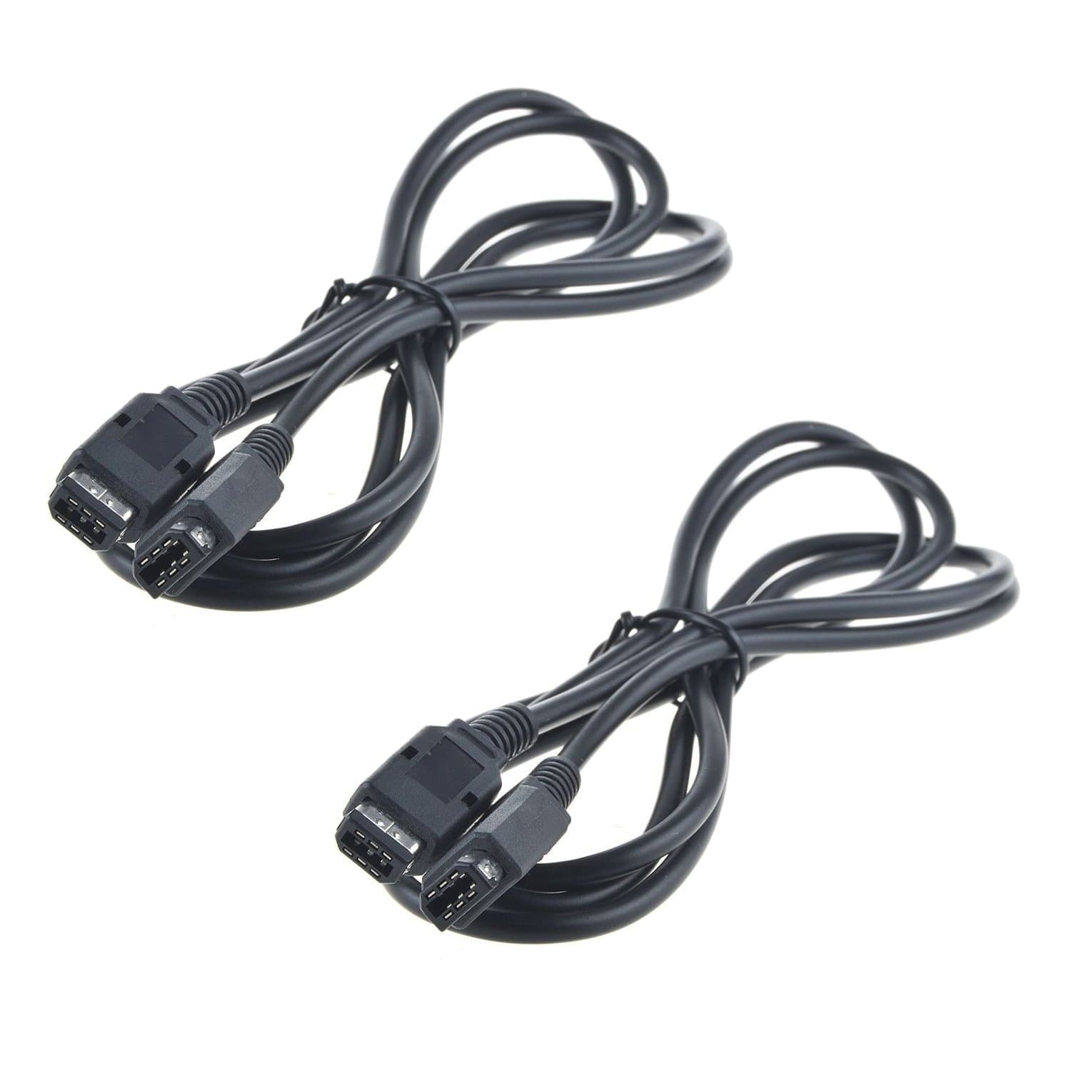 2 Pcs GBC Link Cable Two Player Link Connect Cable Cord for Nintendo Gameboy Color Gameboy Pocket GBC GBP GBL