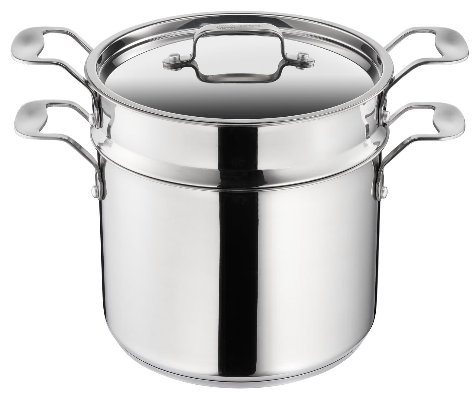 Jamie Oliver Tefal Pasta Pot 22 cm Stainless Steel