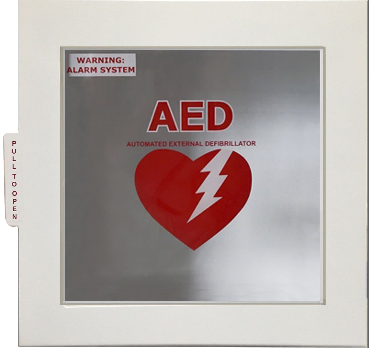 - Universal Activar Alarmed AED Cabinet fits ALL brands