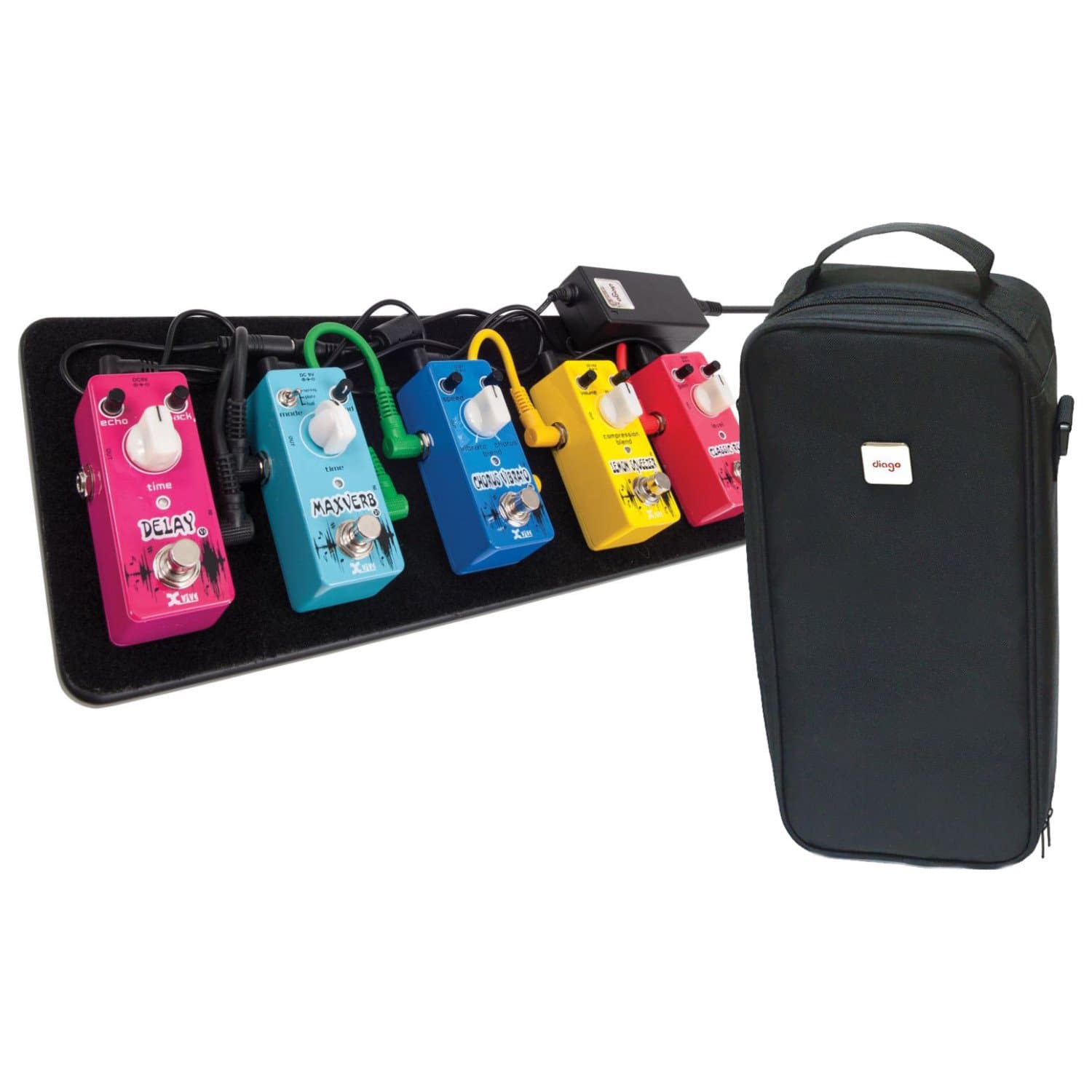 Diago Sprinter PB11 Ultra-Portable Soft Bag Pedalboard