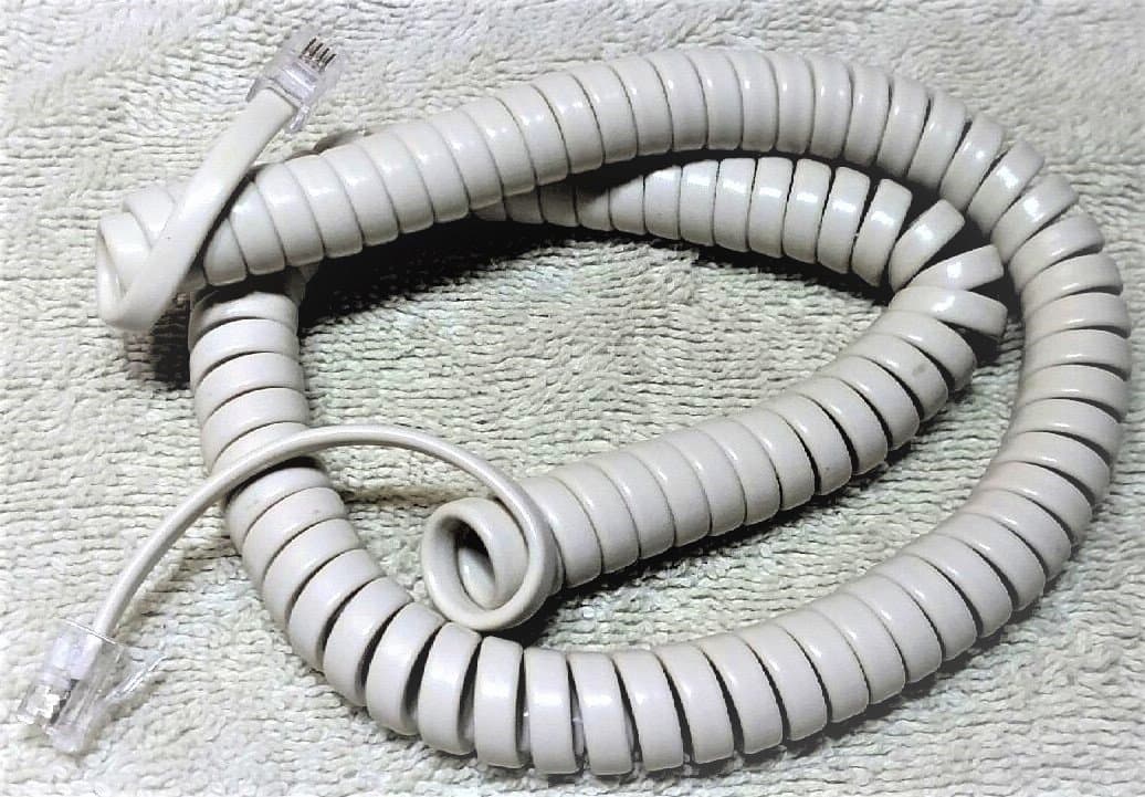 DIY-BizPhones Warm Gray 12 Ft Handset Cord Compatible with Siemens Business Phone OptiPoint OptiSet E Economy Entry Standard Advance 410 420 500 600 OpenStage 20 40 60 G Grau Receiver Curly Coil
