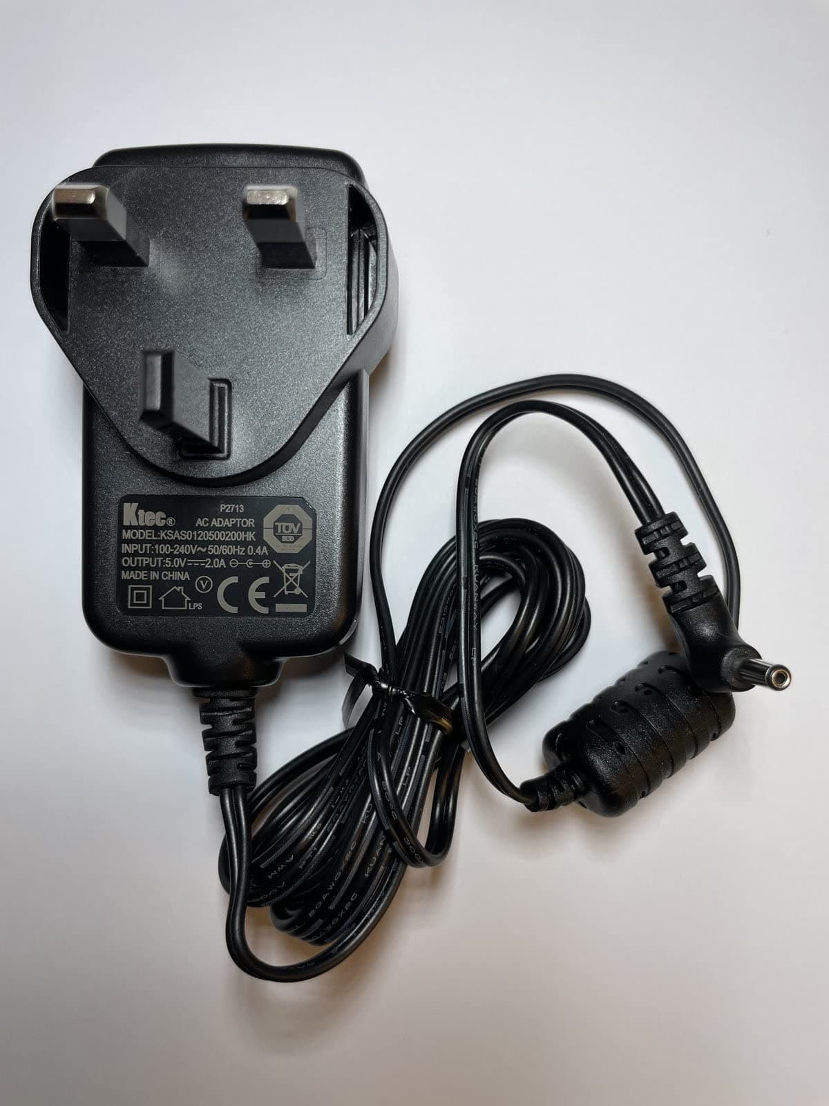 Replacement for 5V 2A AC Adaptor Power Supply for Sumvision Cyclone Nano Slim Plus Media Player