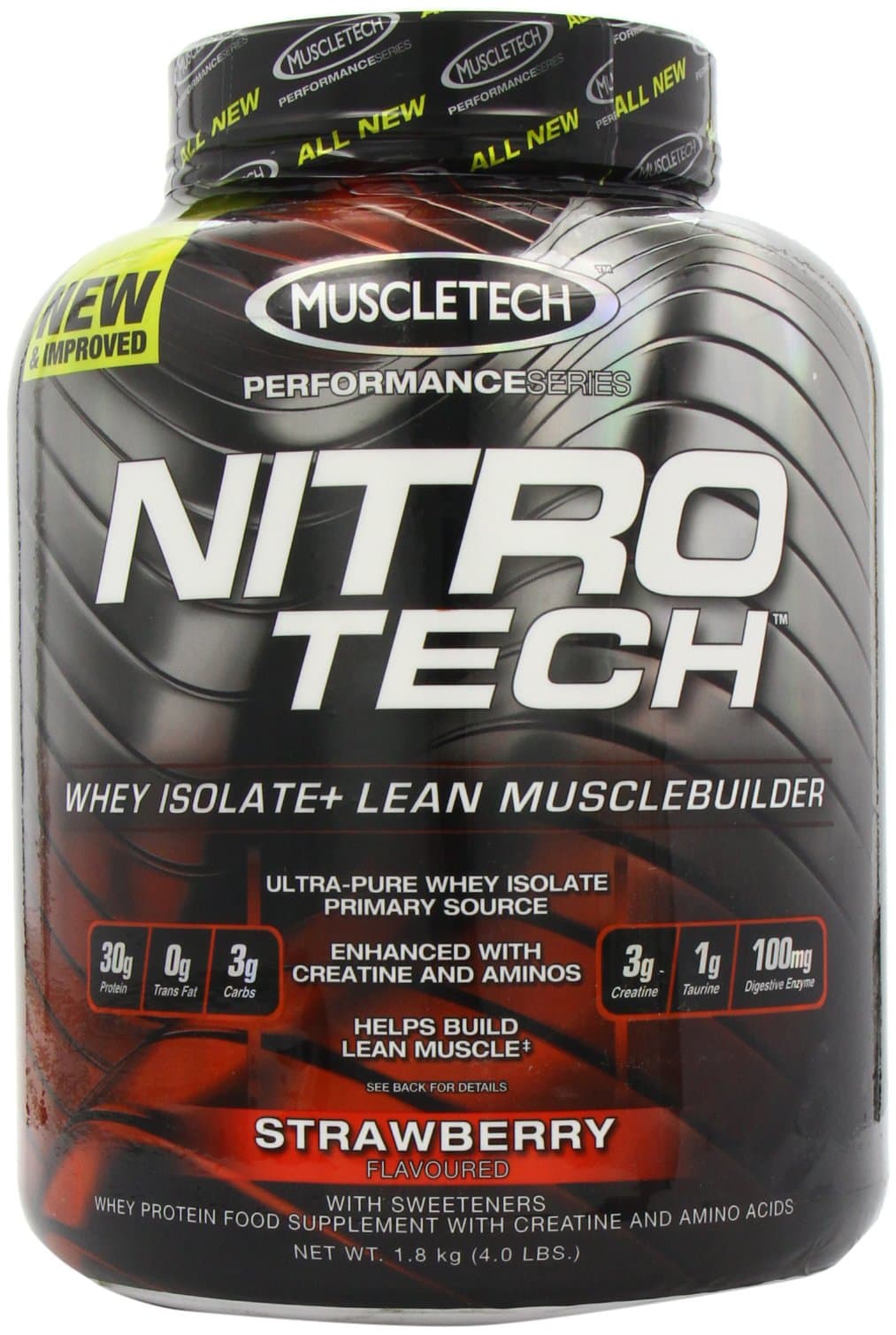 MuscleTech Nitro-Tech Hardcore Pro Series Strawberry 1.8Kg