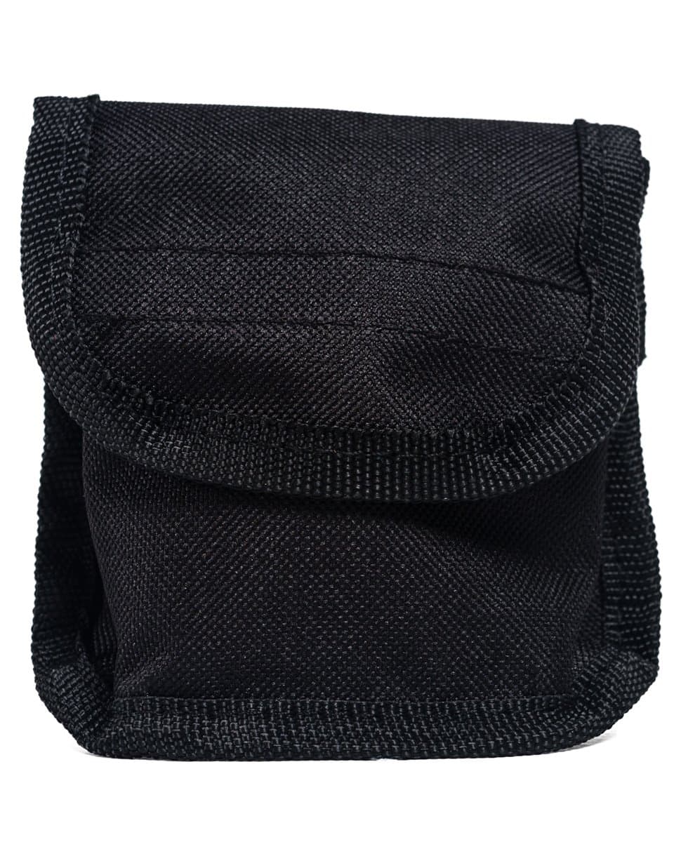 Physical Sports First Aid Belt Pouch | Black Nylon | 10cm x 12cm