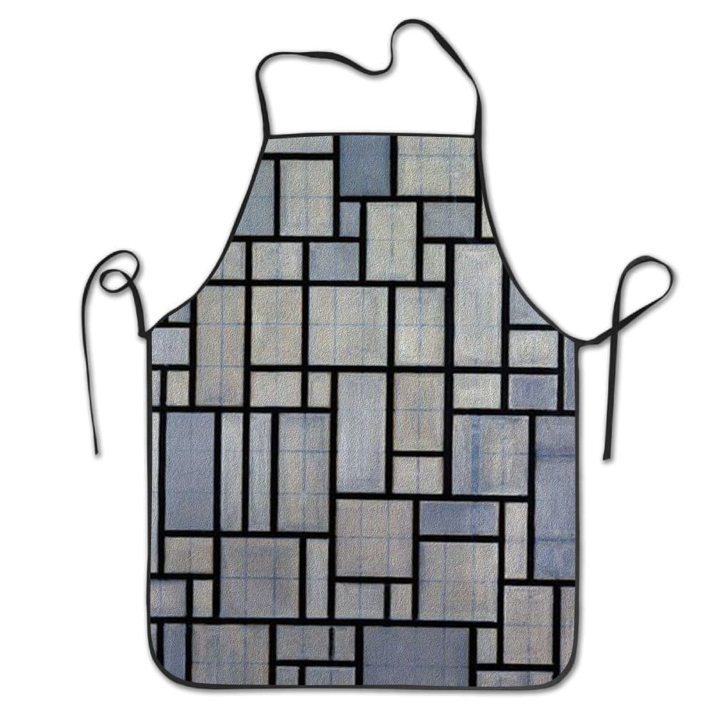 Aprons with pockets waist Adult Aprons Square Ceramic Tile Floor Box Kitchen Woman Aprons Aprons Bulk Adultfunny