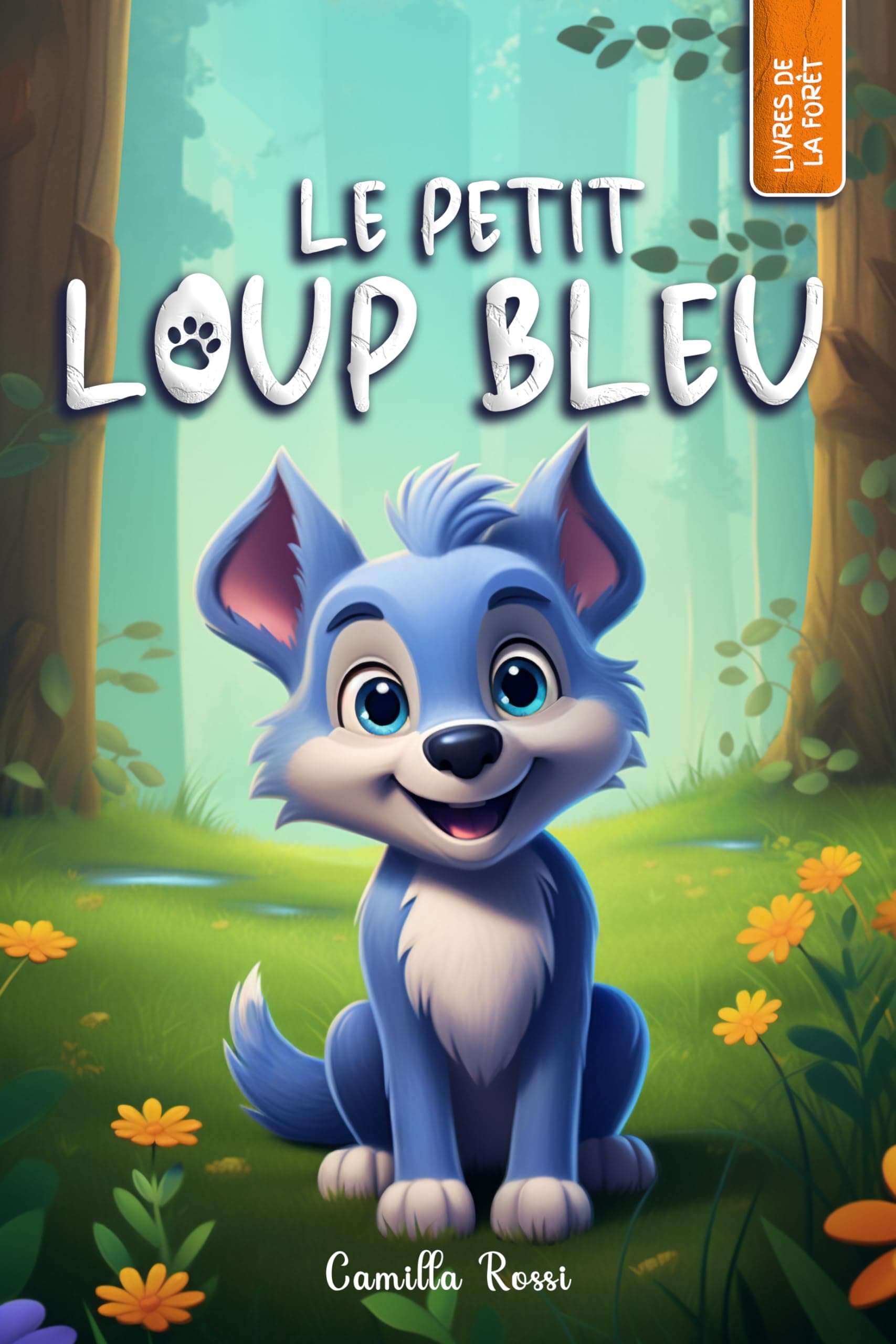 Le petit loup bleu: Un Livre Illustré pour enfants (Les Aventures du Petit Loup Bleu)