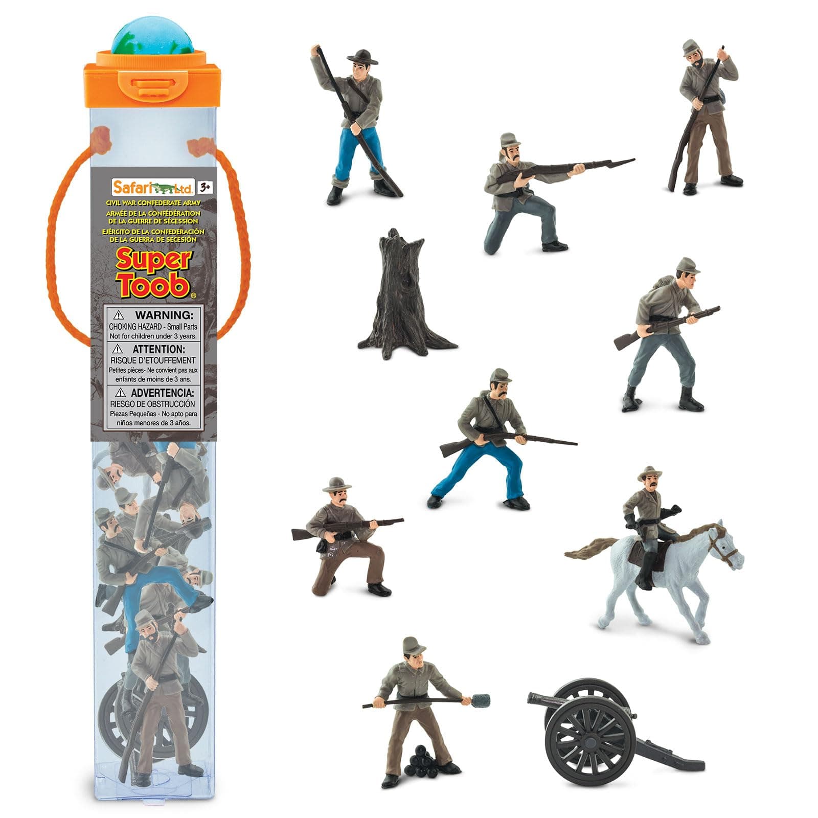 Safari Ltd. | Civil War Confederate States Army Set | Super TOOBS Collection