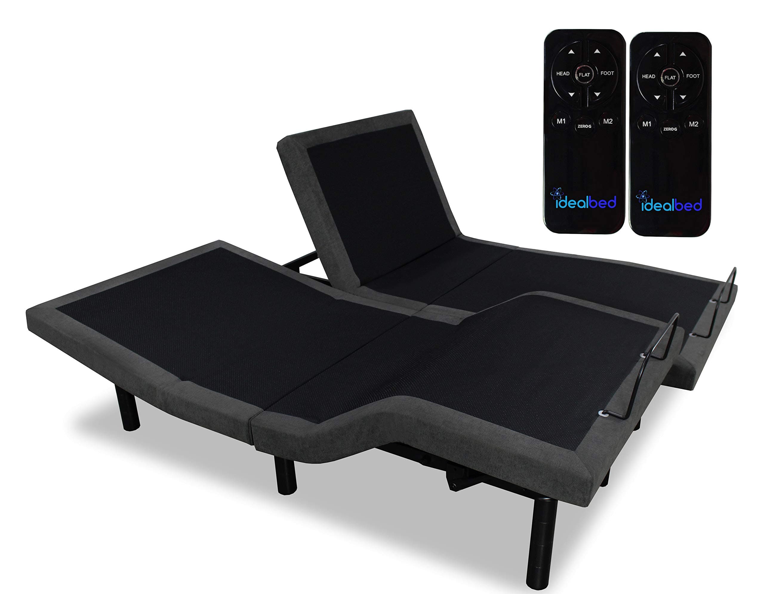 iDealBed 3i Custom Adjustable Bed Base, Wireless, Zero Gravity, One Touch Comfort Positions, Programmable Memory, Advanced Smooth Silent Operation (Split California King)