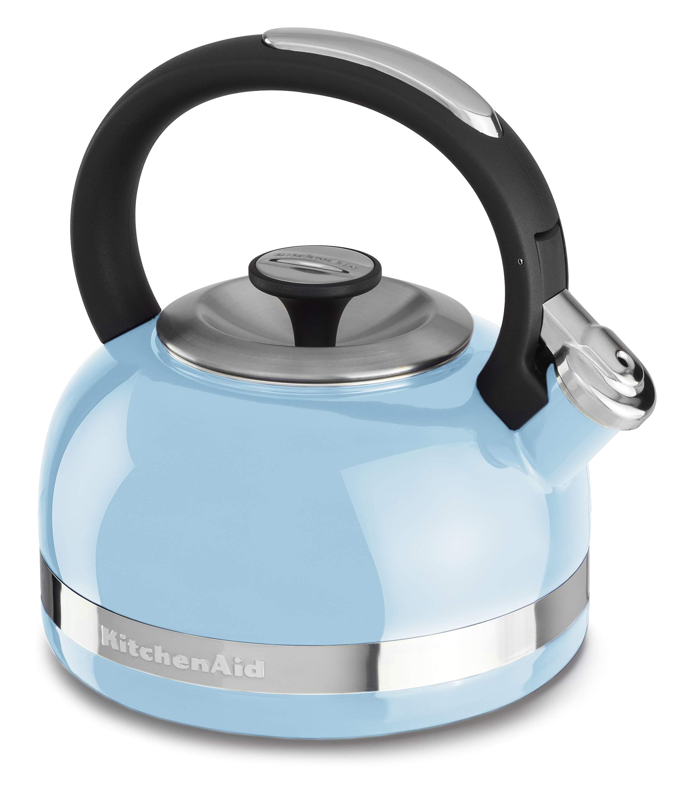 KTEN20DBEU 2.0-Quart Full Handle and Trim Band Stovetop Kettle, 2 Qt, Cameo Blue
