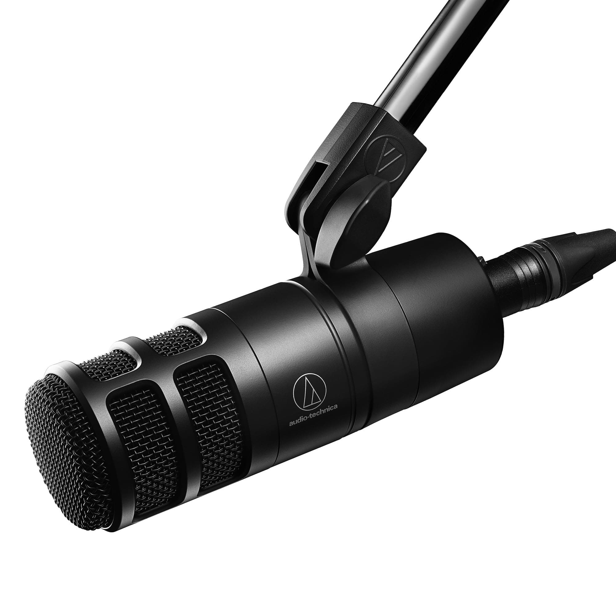 Audio-Technica AT2040 Hypercardioid Dynamic Microphone XLR Output, Integrated Pop Filter, For Podcasts, Game Commentary, and Video Streaming, Black