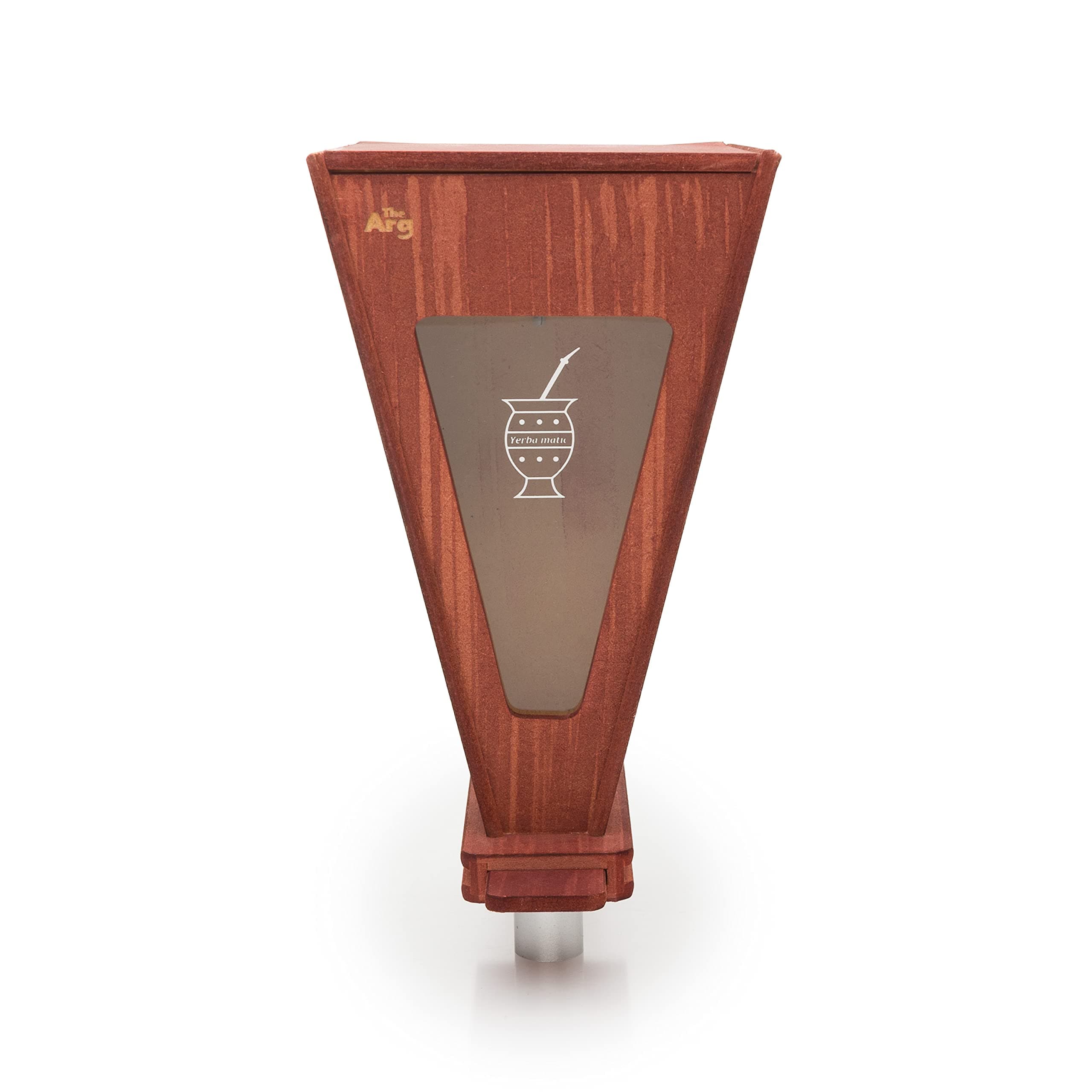 THEARG Yerba Mate Wood Wall Dispenser Container Easy Filling Serverware Home Improvement Green Tea Loose Leaf Hold Mate Cup Sets Handmade In Argentina