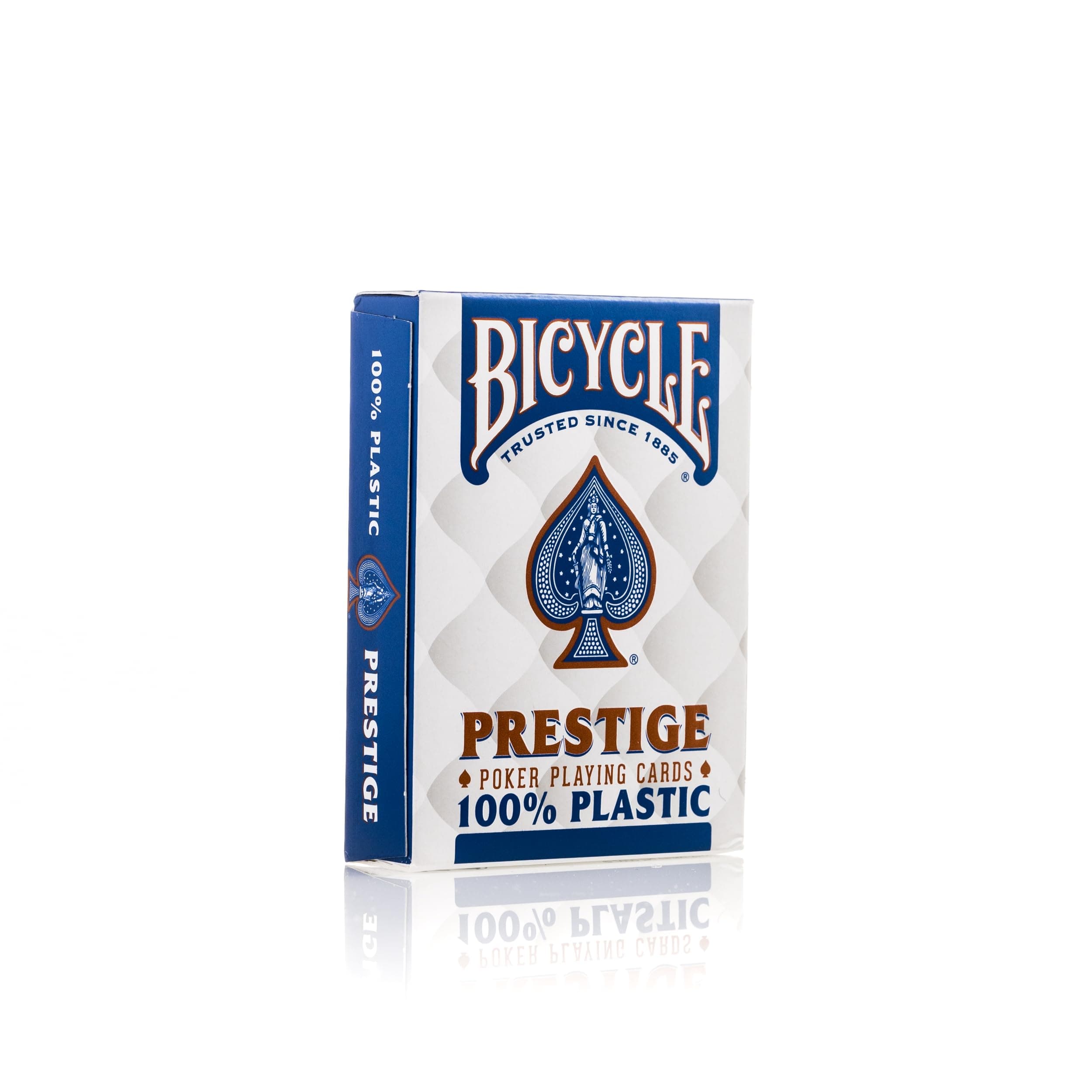 Prestige 100% Plastic Professional Poker Playing Cards, 1 Deck, Air Cushion Finish, Superb Handling & Durability, Casino Quality