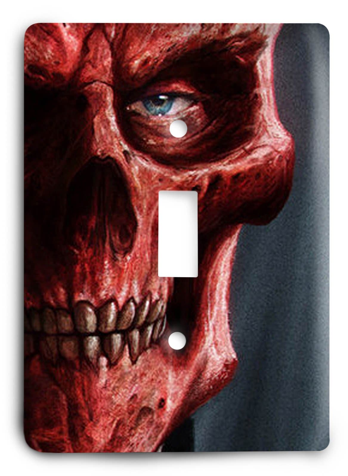 Red Skull Captain America Marvel Comics G3 v2 1 Light Switch Cover
