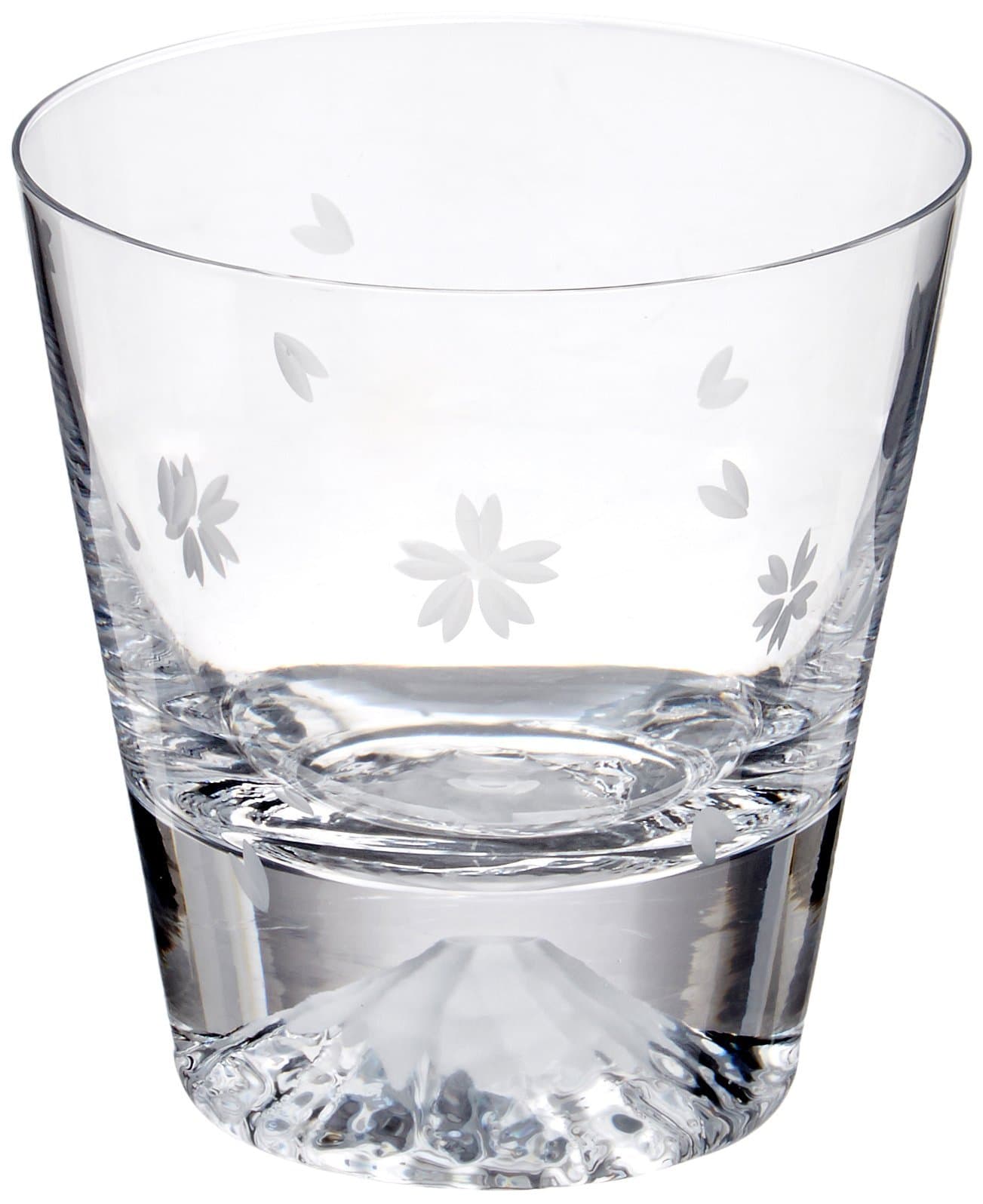 タジマガラス(Tajimaglass) Tajimaglas TG16-015-RS Tajima Glass Glass Mt. Fuji Rock Glass Sakura Fuji TG16-015-RS (Cherry Blossom Furoshiki Wrap)