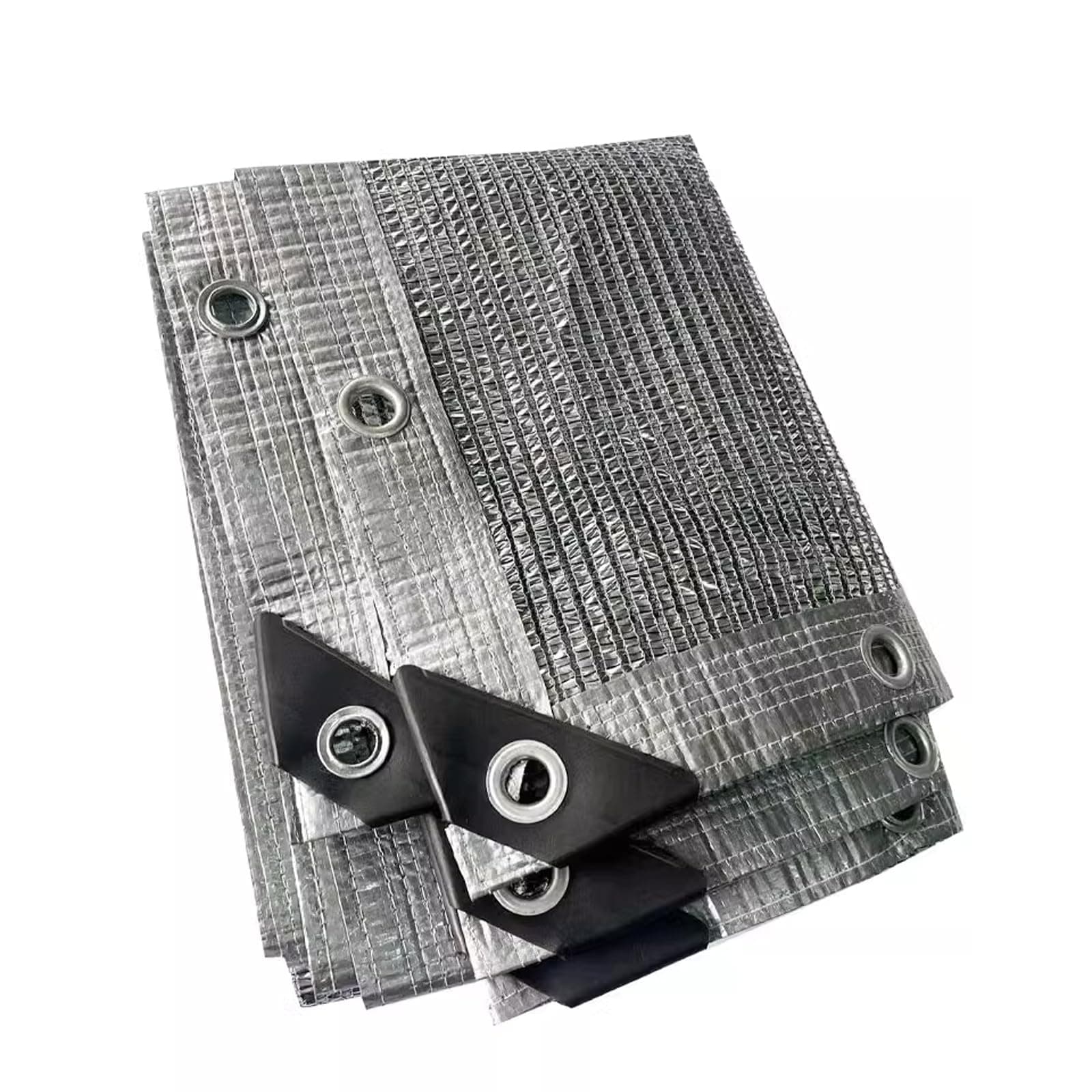 Plant Sunblock Shade Cloth,Flowers Sun Shade Sail,Greenhouse Shade Netting,Aluminum Foil Shading Net,55% Sunblock Mesh,Breathable/Heat Protection/UV Resistant Net (3.3x13ft)