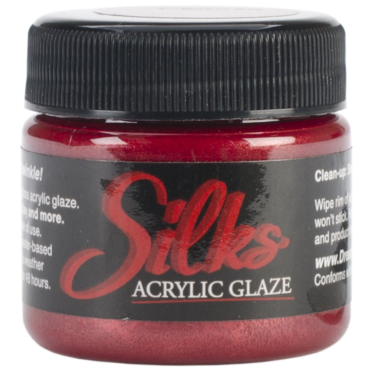 Luminarte Silks Acrylic Glaze Jar, 1-Ounce, Carmen